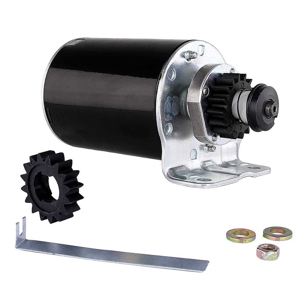 RAREELECTRICAL NEW 16 TOOTH STARTER COMPATIBLE WITH JOHN DEERE MOWERS GX85 R70 R92 S82 SX85 820A TRACTORS 108 ERUOPA L111 L118 S
