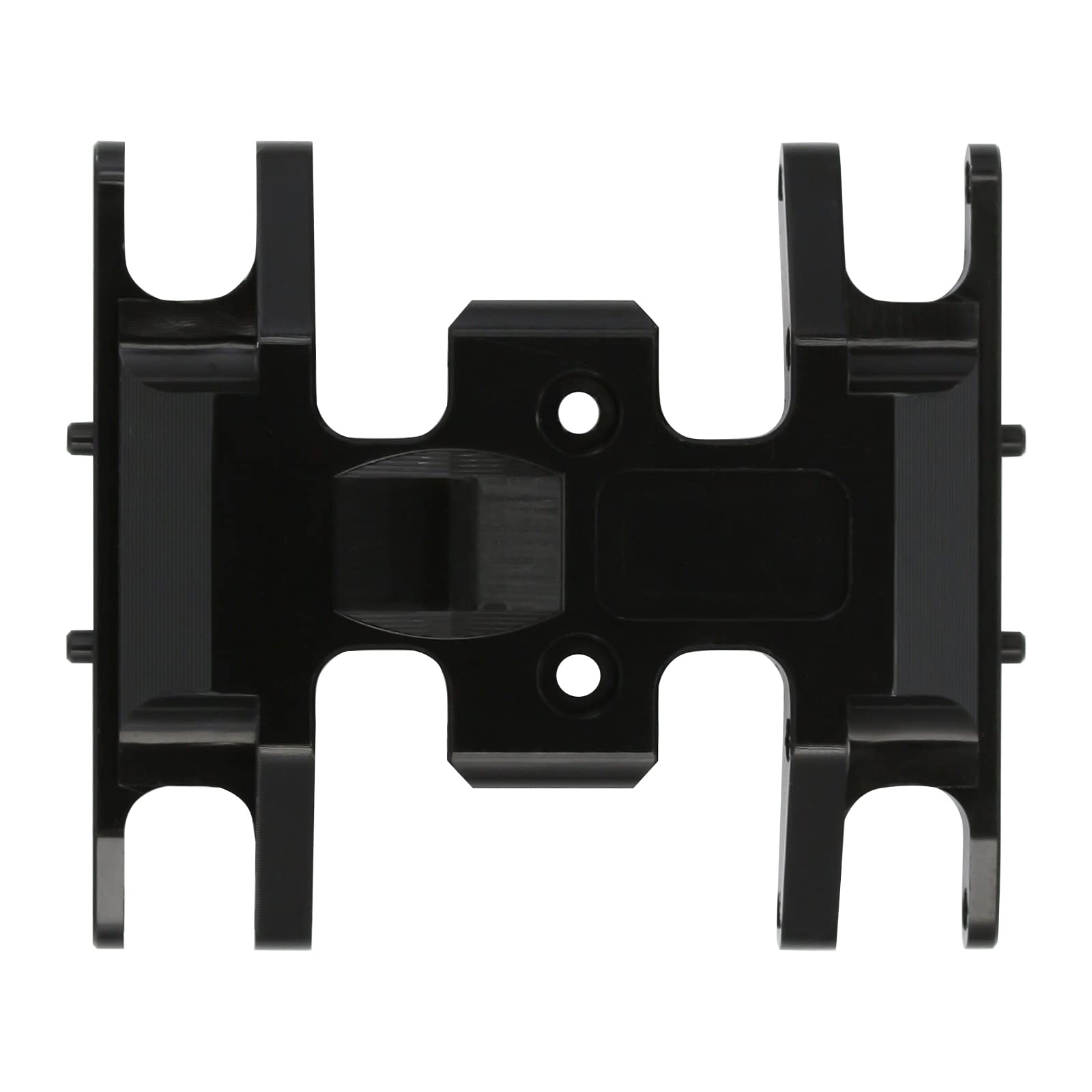 Injora Rc Skid Plate For Axial Scx24 Bronco Gladiator Deadbolt C10 Upgrades Parts 1/24 Rc Crawler(Black