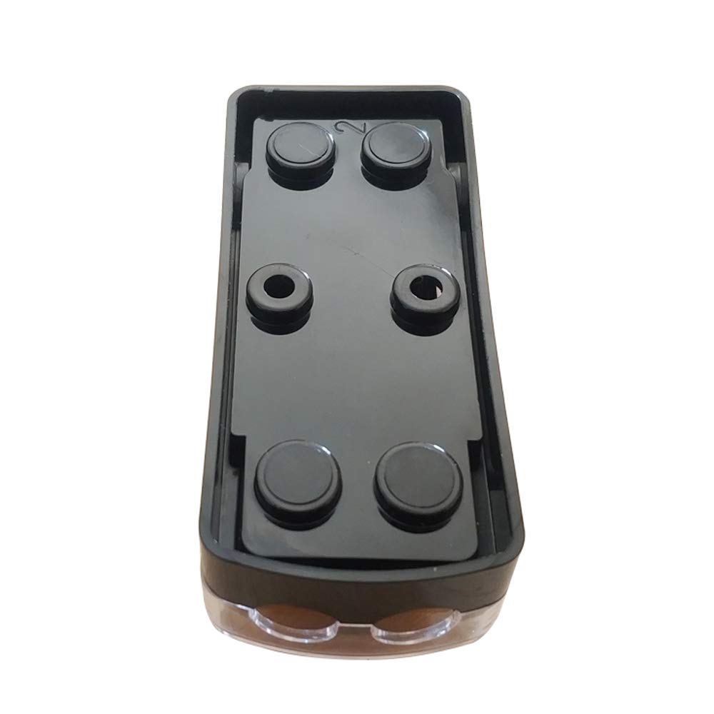 Mini-Anl Fuse Holder Hifi Auto Fuse Distribution Block 60 Amp 12 V Fusible Support 0 2 4 Gauge In 4/8 Gauge Out (2 Way)