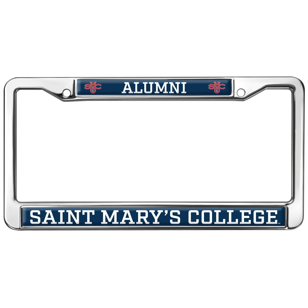 Saint Mary 's College of California Alumni Full Size Standard License Plate Metal Frame