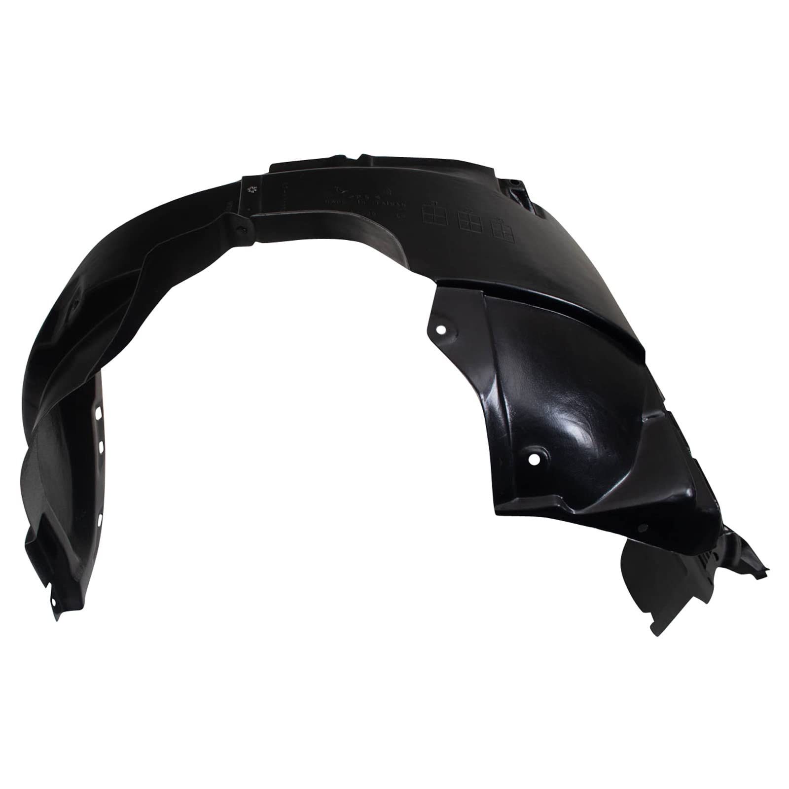 TRQ Front Inner Fender Liner Set for 2005-2010 Kia Sportage - Model BDA15796