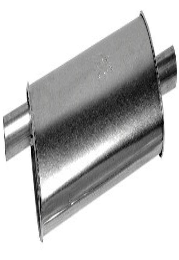 Walker Soundfx Universal 17820 Universal Exhaust Muffler 2 Inlet (Id) 2 Outlet (Id) For Jeep Cherokee