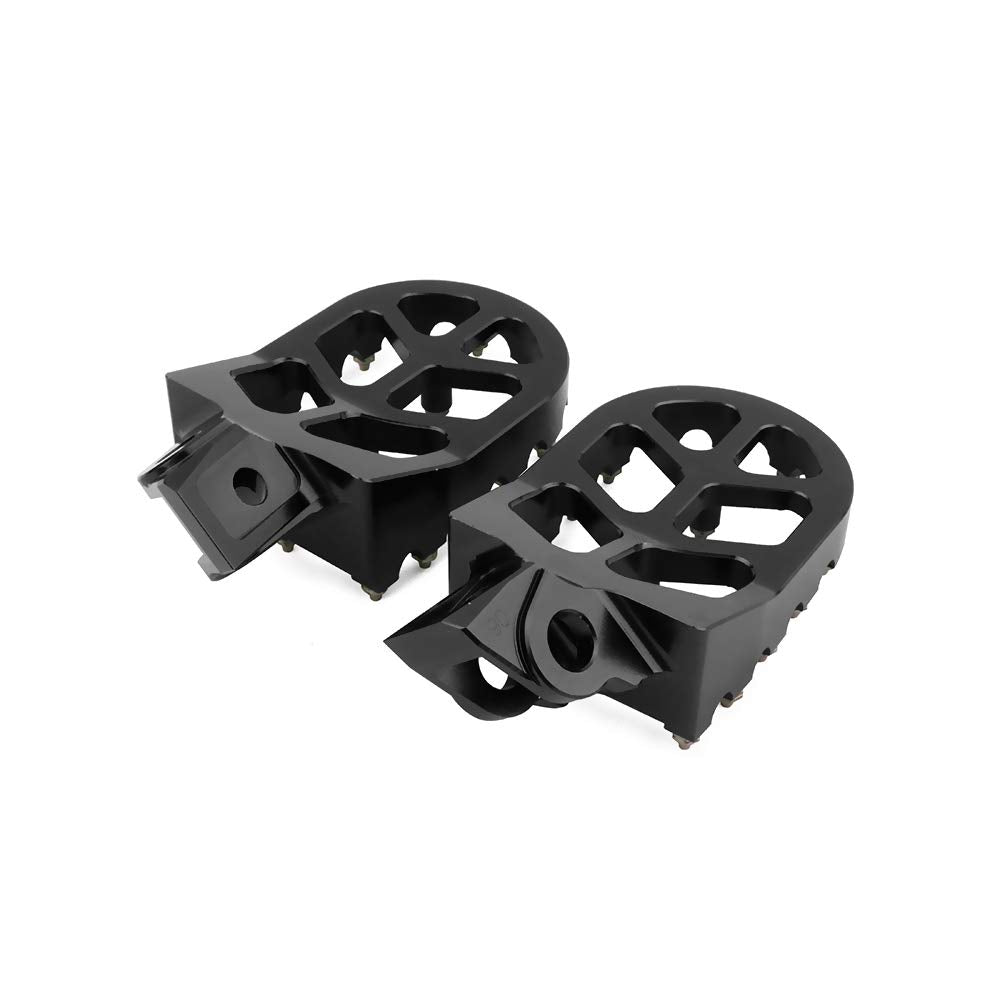 Jfg Racing Motorcycle Foot Pegs Rest Pedal Footpeg For Klx140/140L 2008-2024, Kx65 2000-2024, Kx85 2001-2024, Kx100 1998-2021 Di