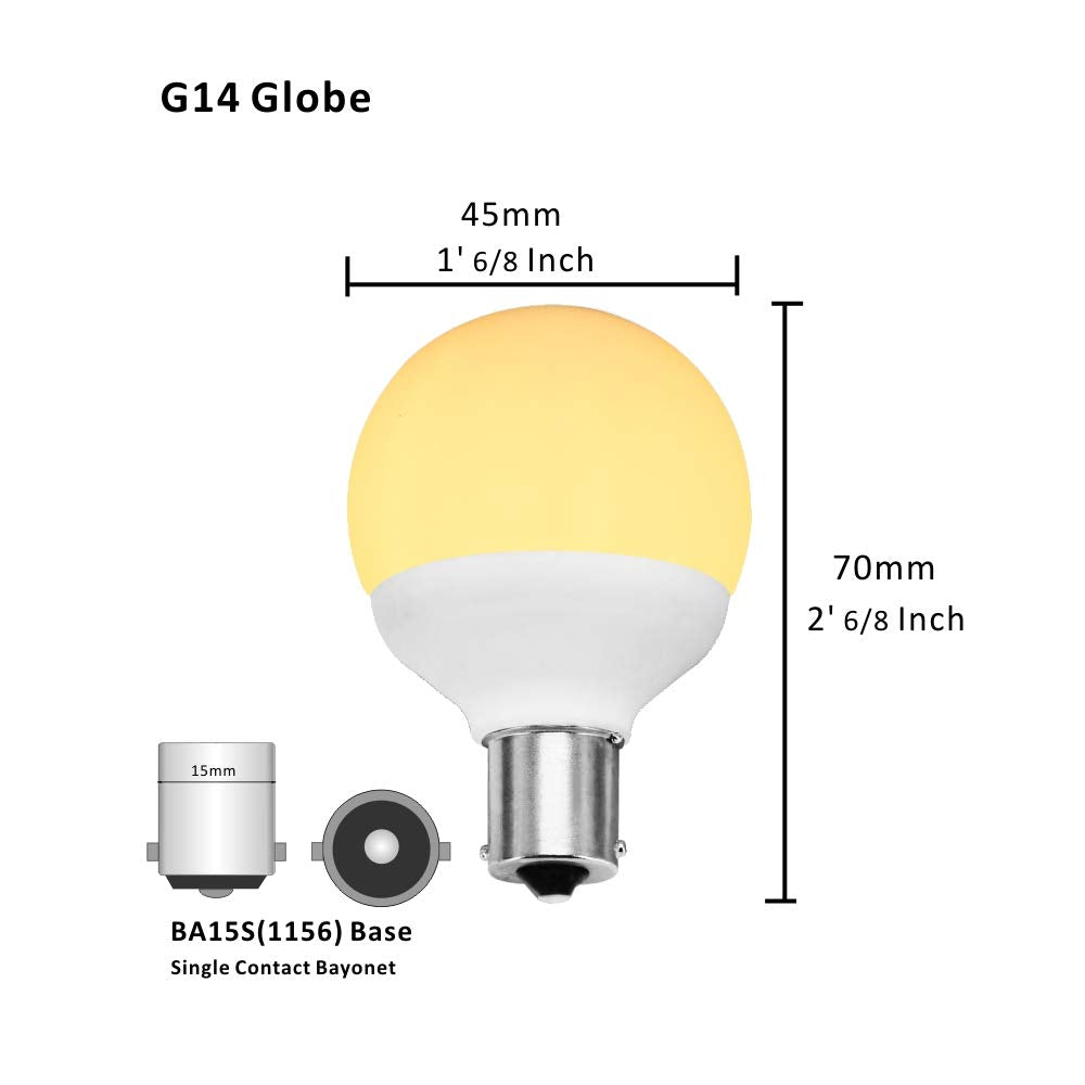 1156 1141 1383 1139 12V 24V Led Reflector Light Bulb For Rv Camper Marine Boat Reading Desk Lamp, Elevator Light Ba15S Single Ba