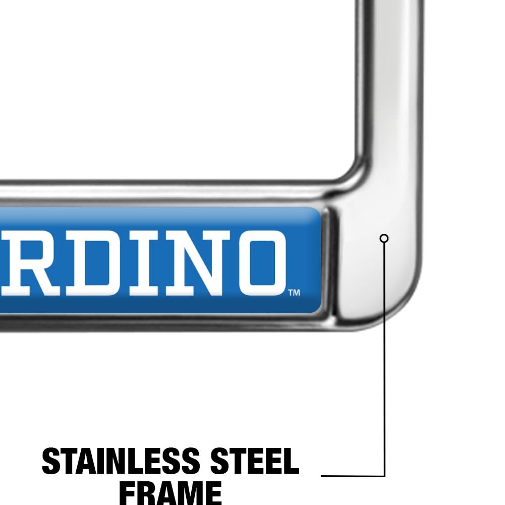 GRAPHICS & MORE Metal License Plate Frame - California State University San Bernardino Alumni, Cal State Coyotes Color