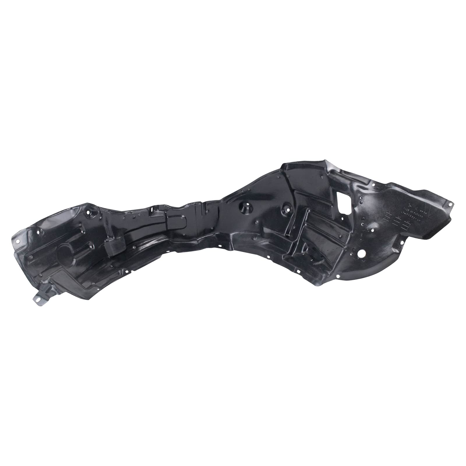 Trq Front Inner Fender Liner Set Compatible With 2009-2010 Lexus Is250 Is350 Lx1248115 Lx1249115