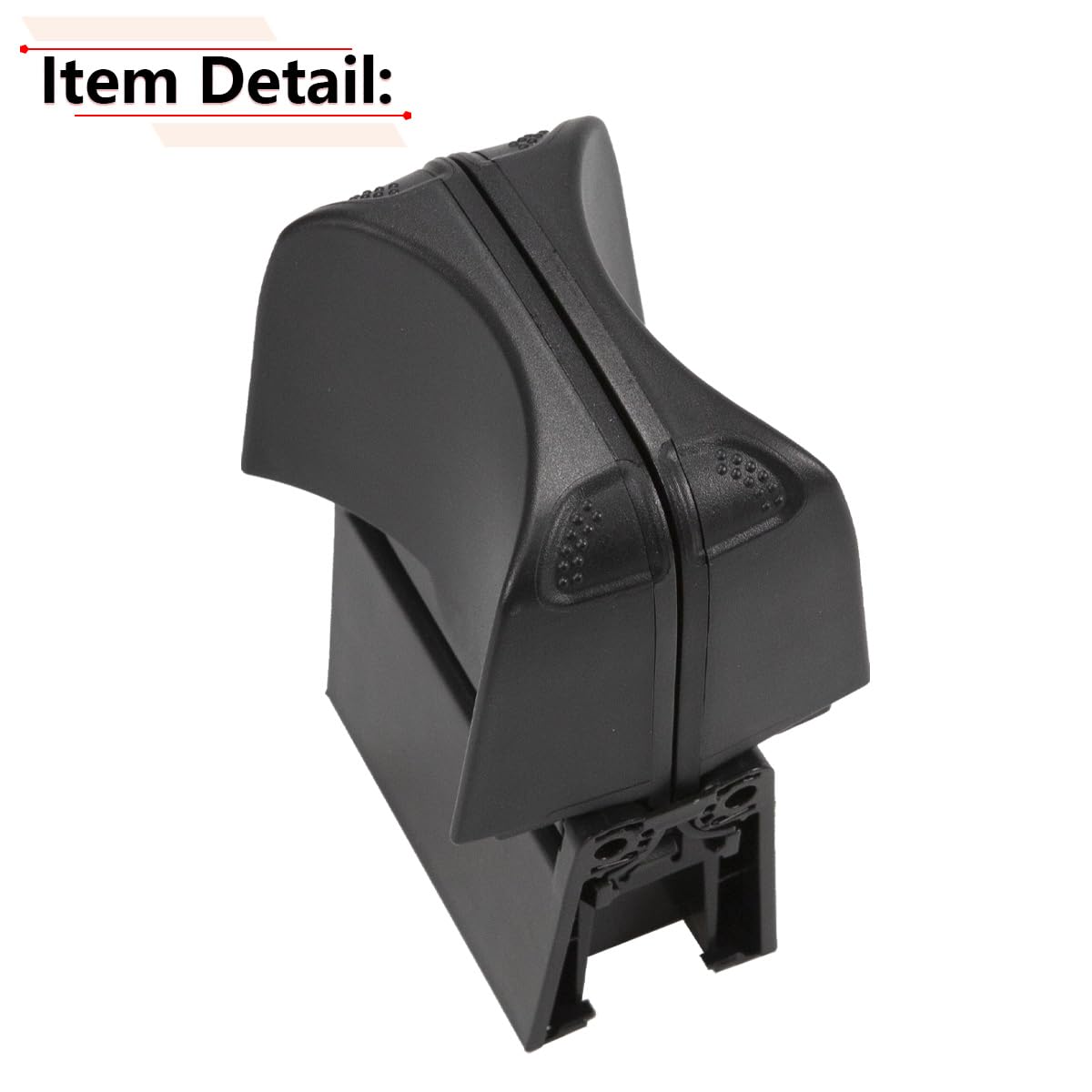 RLB-HILON Cup Holder Insert for Honda HR-V 2016-2018, Black, Plastic, Model BT-747
