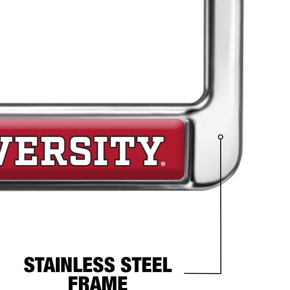 Saginaw Valley State Alumni Logo Full Size Standard License Plate Metal Frame