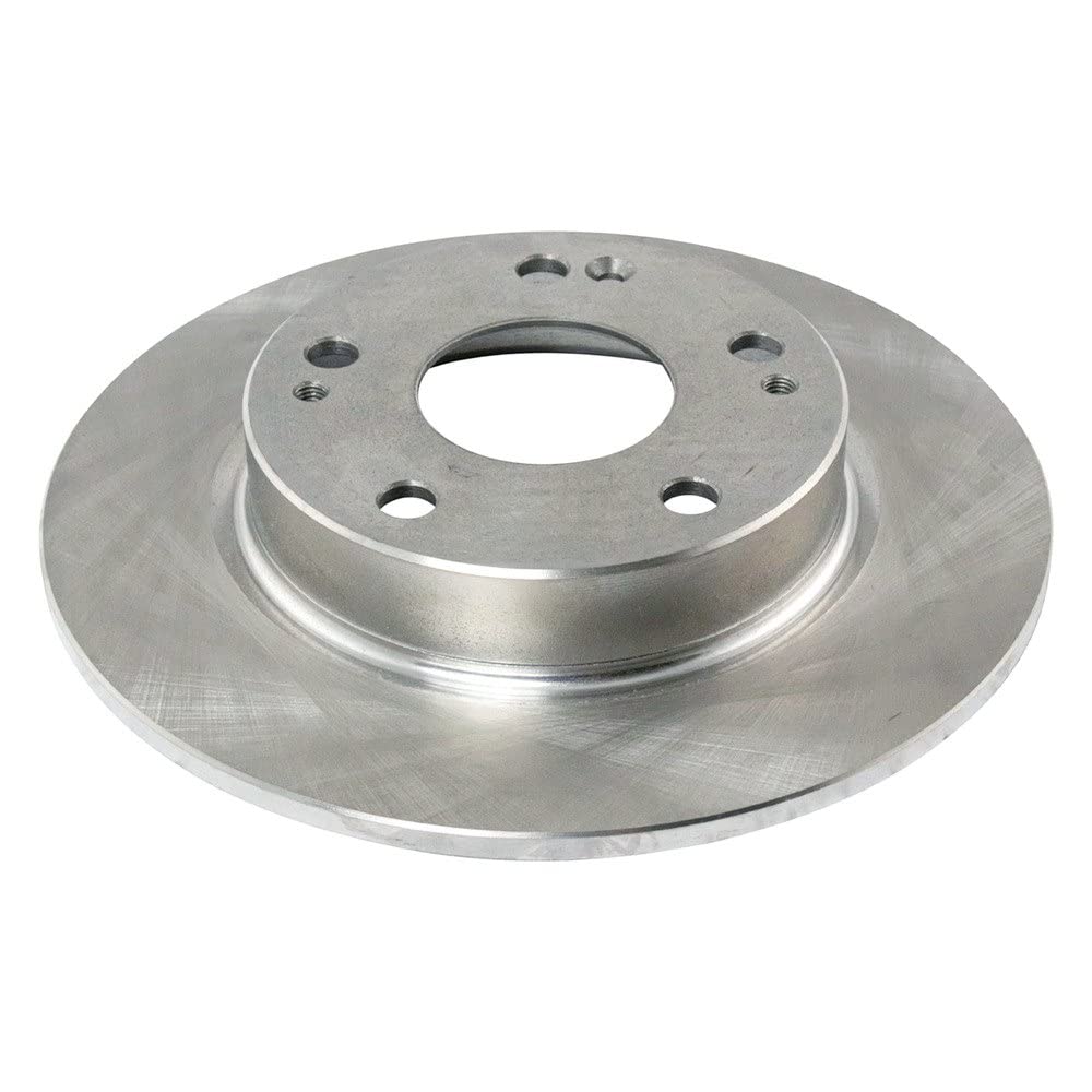 Trq Rear Brake Rotors Set Solid Compatible With 2016-2023 Honda Civic 2019-2022 Insight