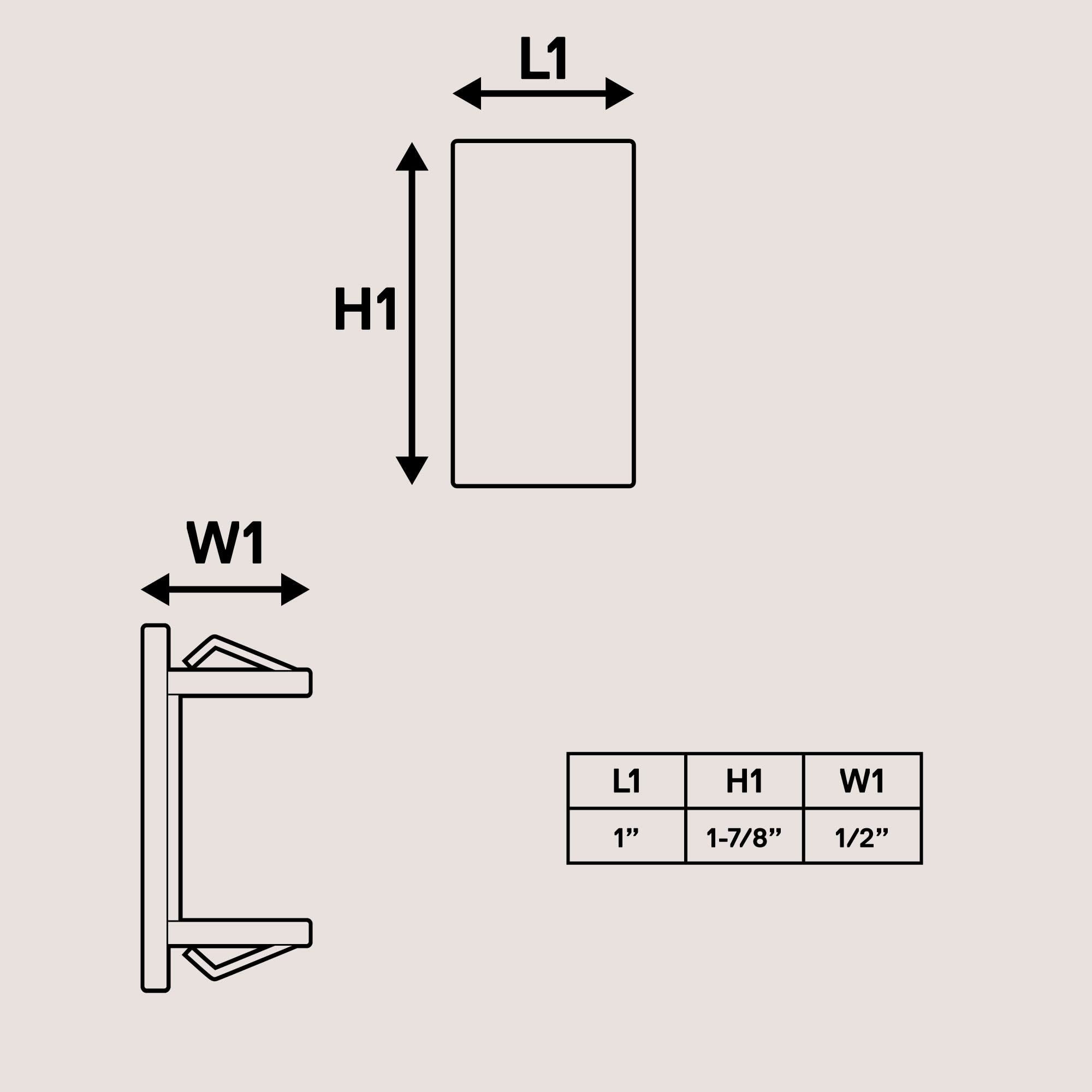 True Mods Rocker Switch Panel Cover For Empty Slot [Industry Standard Fit] [Heavy Duty] [Professional Look] Automotive Toggle Sw