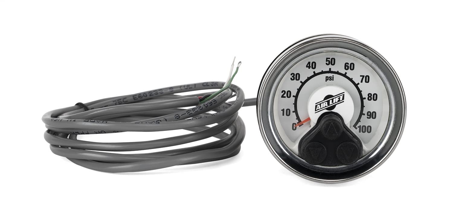 Air Lift 25194 Single Analog Gauge 2