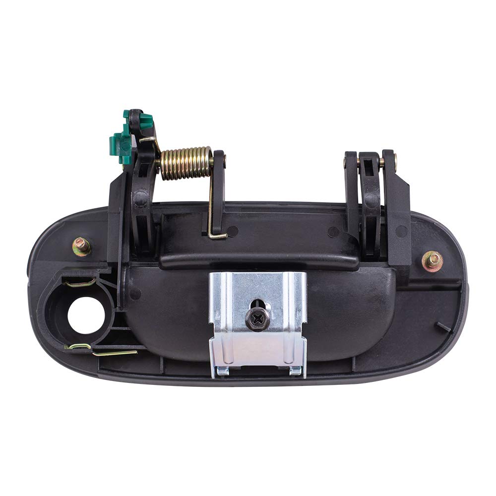 Autoandart Brock Replacement Driver And Passenger Front Outside Outer Textured Door Handles Compatible With Pickup Truck 5527502