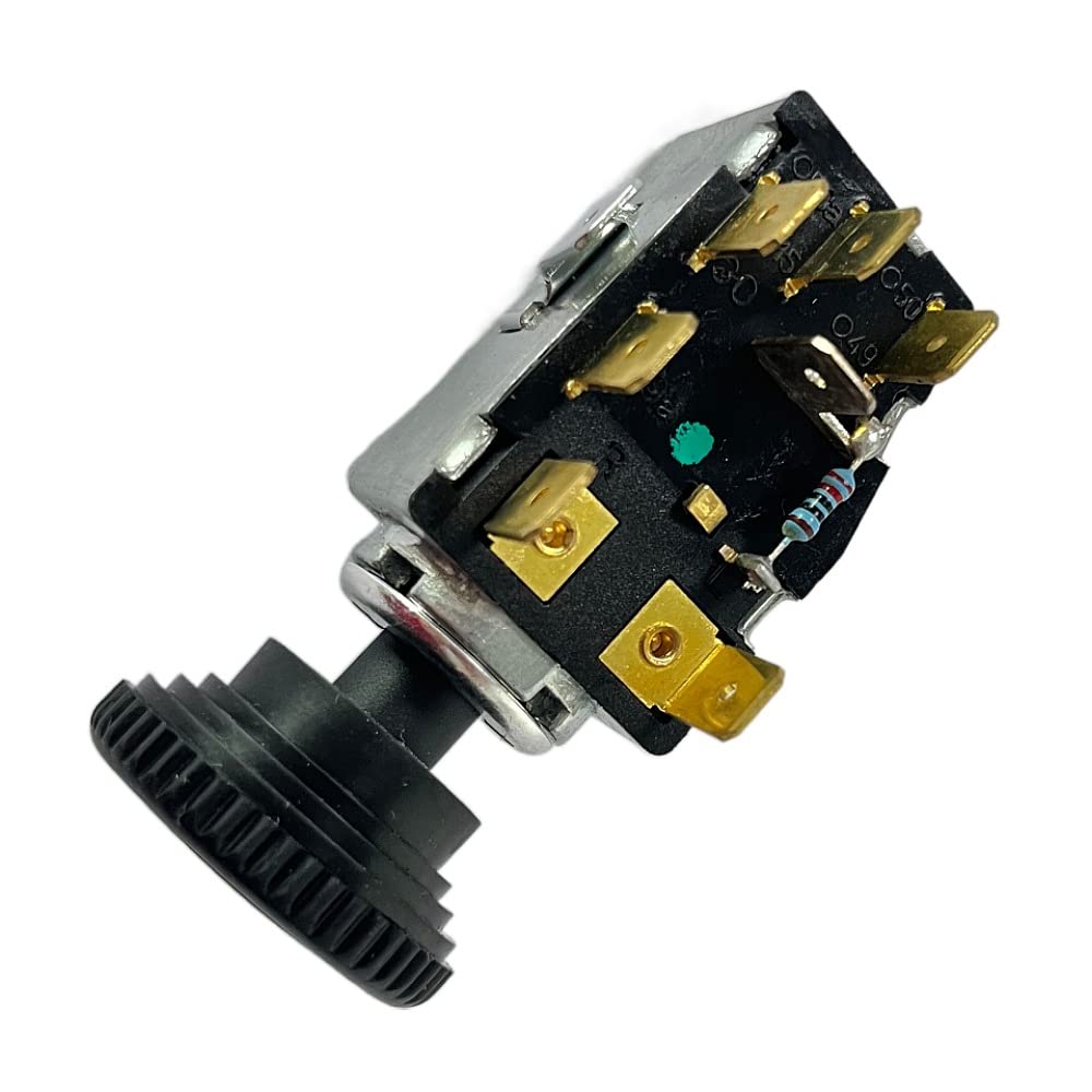 Dasparts 211953235A Hazard Warning Light Switch For Vw Beetle 1968-1979 | Beetle Cabrio 1968-1979 | Karmann Ghia 1968-1974 | T2 