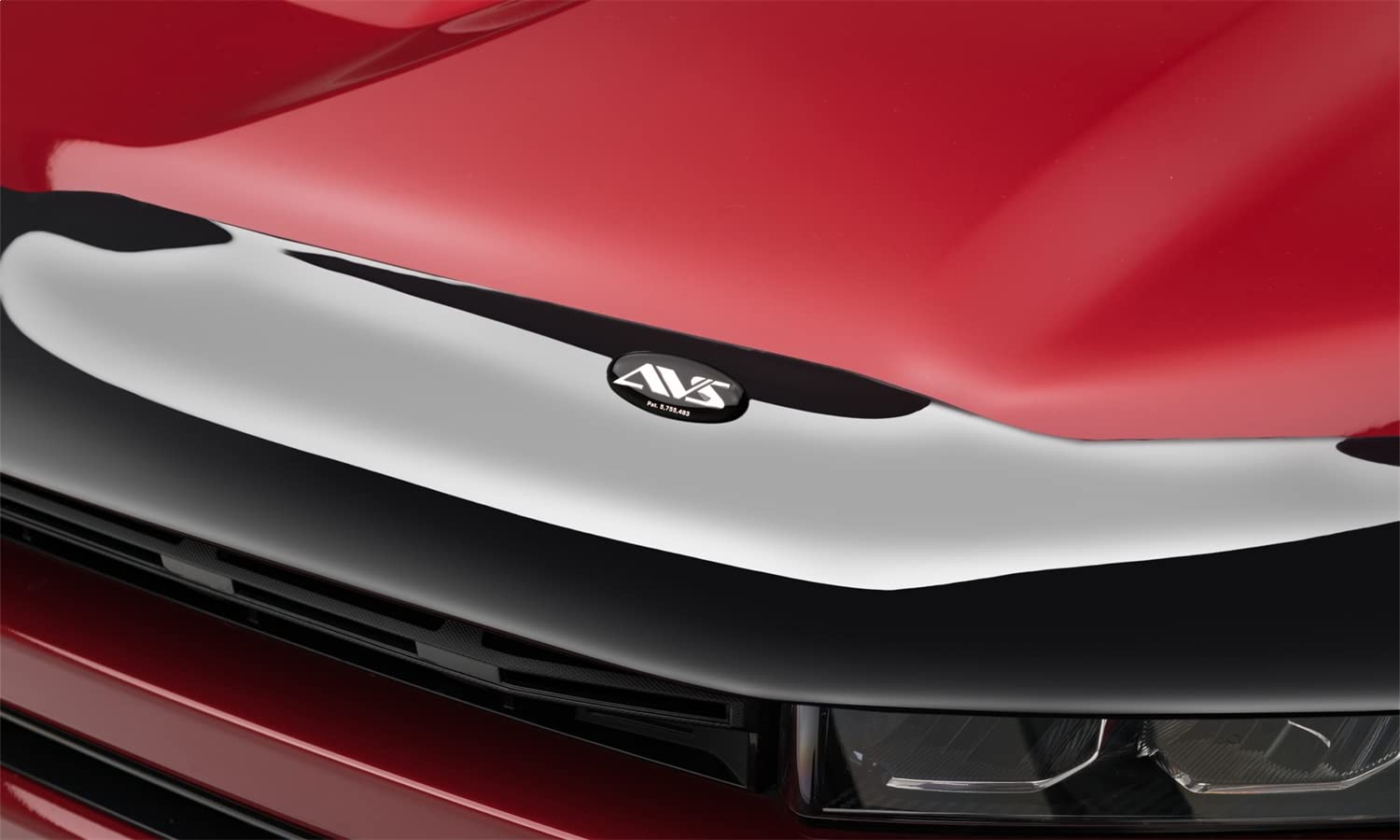 Auto Ventshade [Avs] Bugflector Ii / Hood Shield | Fits 2006 - 2012 Toyota Rav4, 1 Pc. | Dark Smoke - 24139
