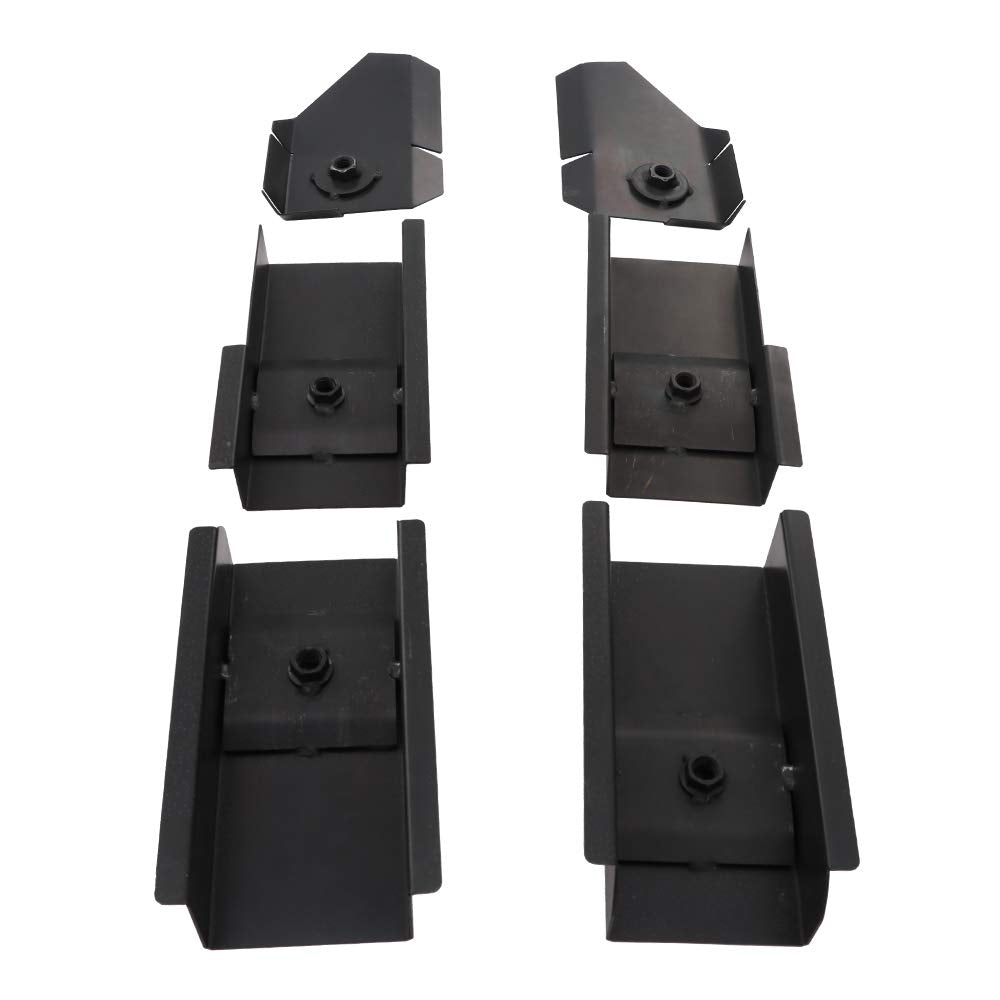 NIXFACE Full Tub Body Mount Repair Kit for Jeep Wrangler TJ 1997-2006 - Front, Rear, Middle Replacement Parts
