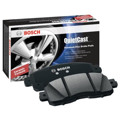 BOSCH BC1020 QuietCast Premium Ceramic Disc Brake Pad Set - Compatible with Select Cadillac CTS, SRX, STS; REAR
