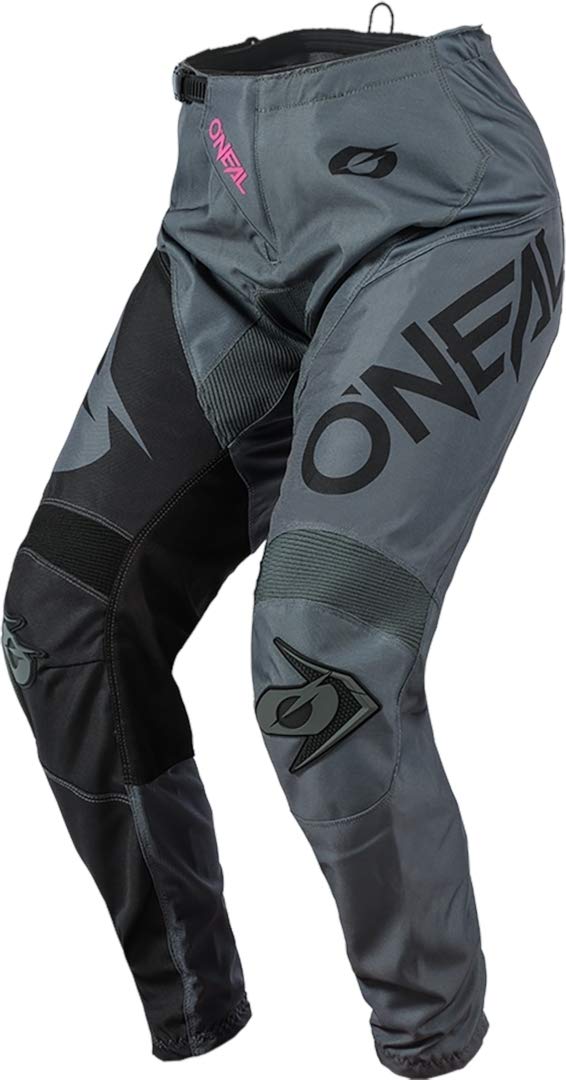 O'Neal Element Womens Pants Racewear, Gray/Pink, 1/2
