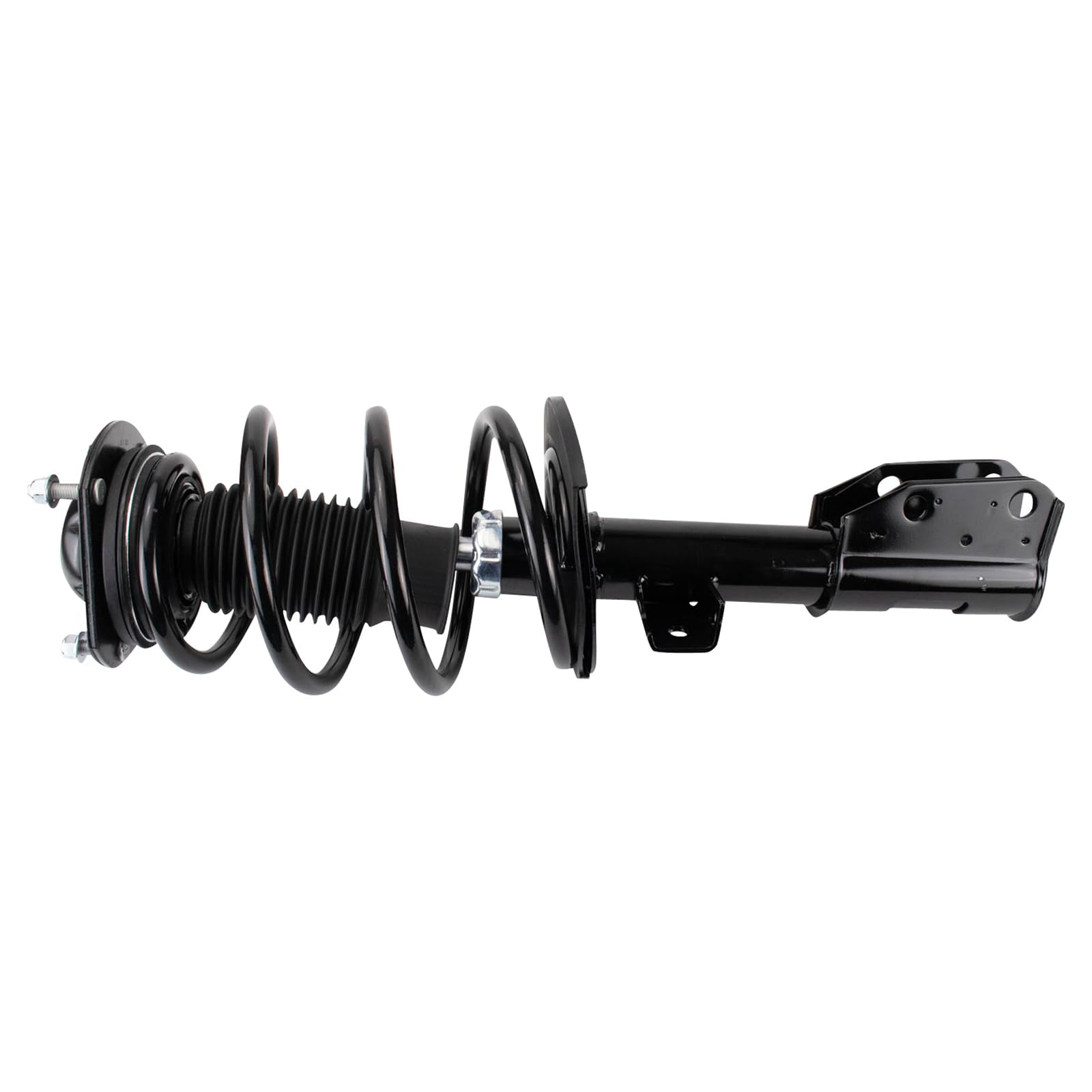 Trq Front Strut & Coil Spring Assembly Set Driver & Passenger Sides Compatible With 08-12 Buick Enclave 09-12 Chevrolet Traverse
