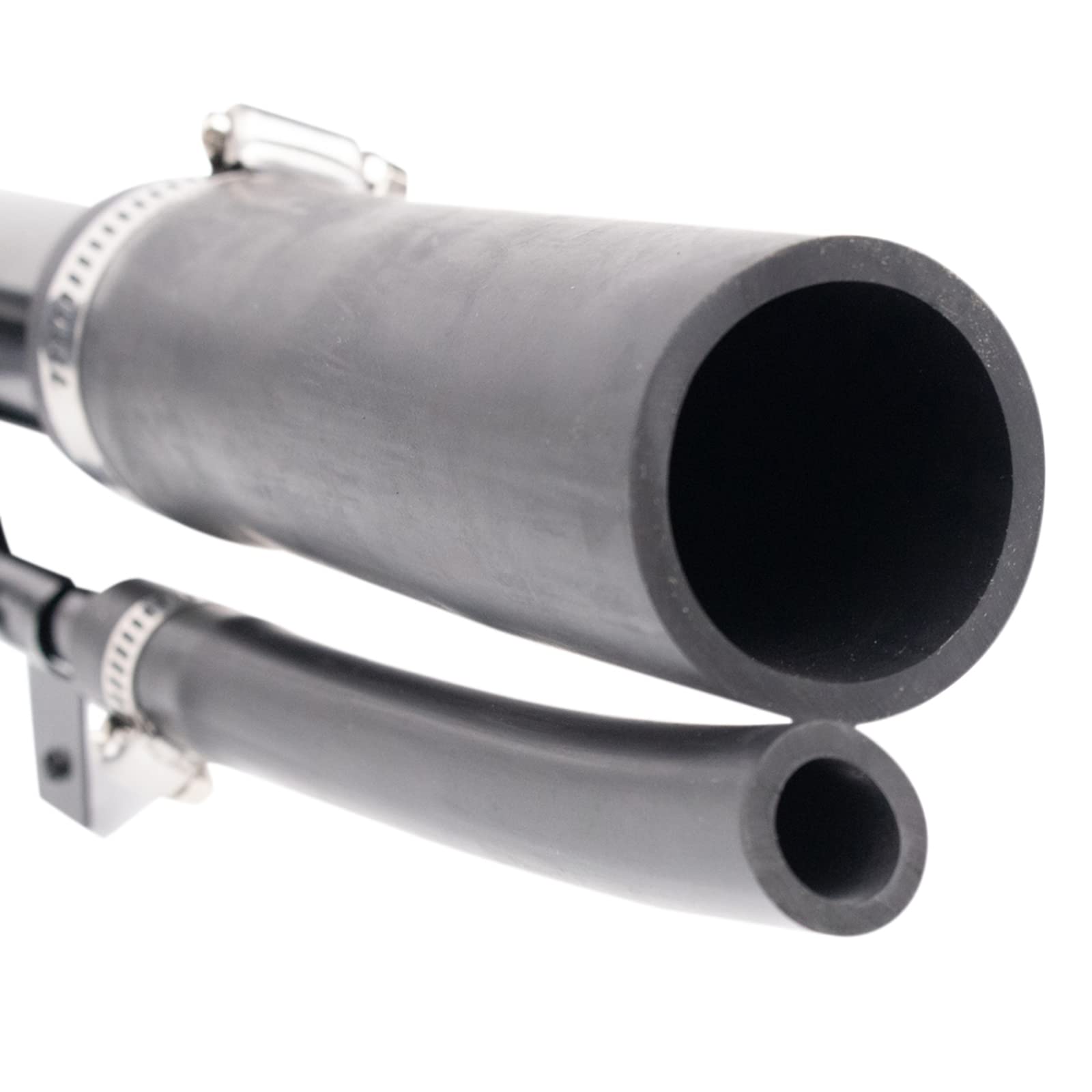 Trq Rear Fuel Tank Filler Neck Black Compatible With 2009-2013 Ford E-250 2009-2019 E-350 Super Duty 2009 E-450 Super Duty