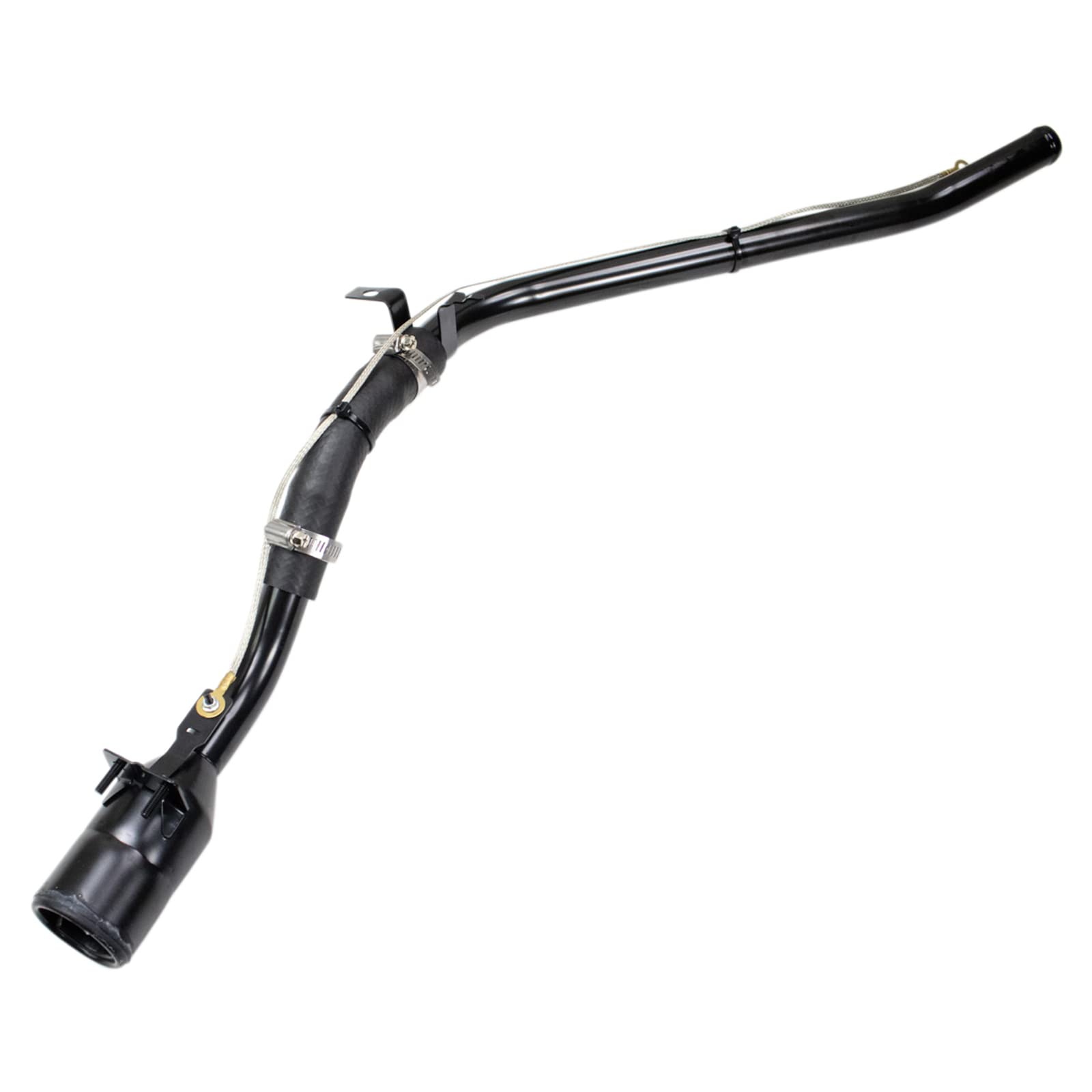 Trq Fuel Tank Filler Neck Black Compatible With 2004 Buick Rainier 2002-2004 Chevrolet Trailblazer Trailblazer Ext Gmc Envoy Env