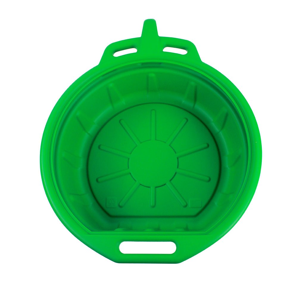 Capri Tools Cp21023 Portable Oil Drain Pan, Anti-Freeze, Green