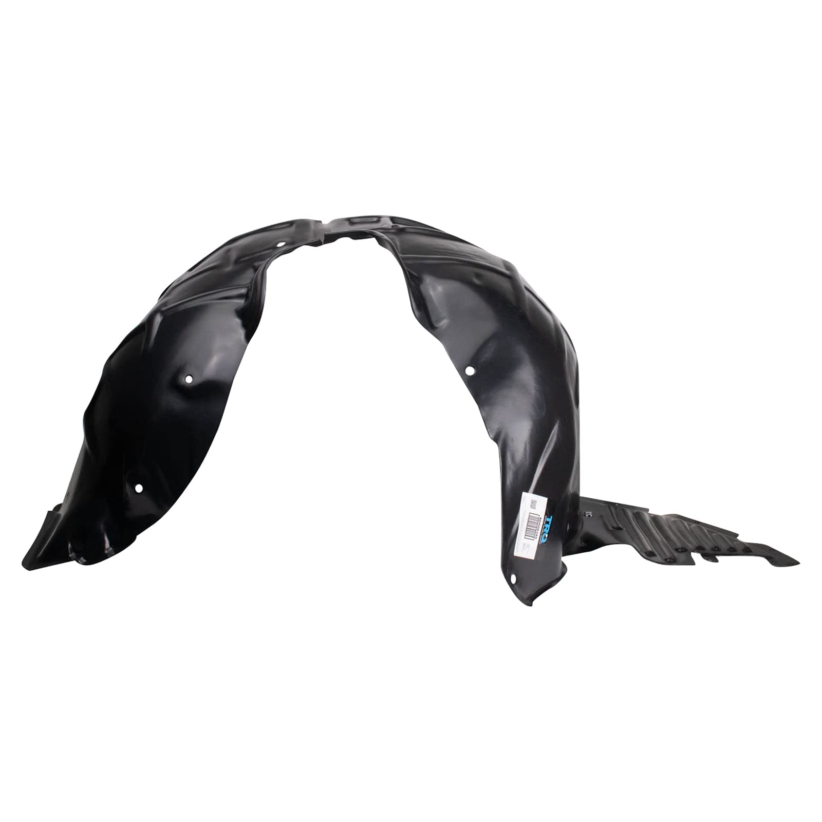 TRQ Front Inner Fender Liner Set for 2014-2020 Chevrolet Impala, Plastic, White, Model BDA14564