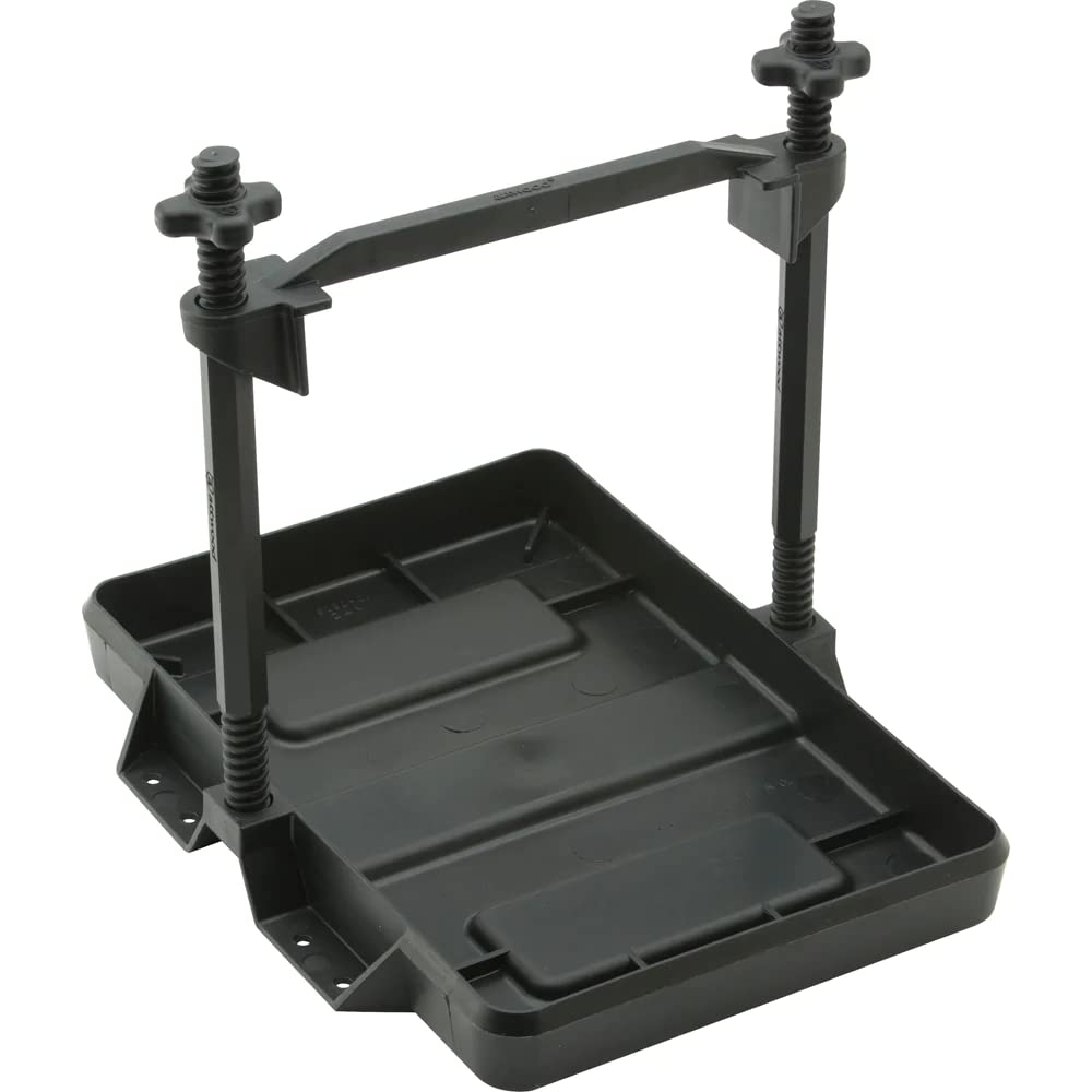 Attwood All - Plastic Hd 24 Series Battery Tray, Beige