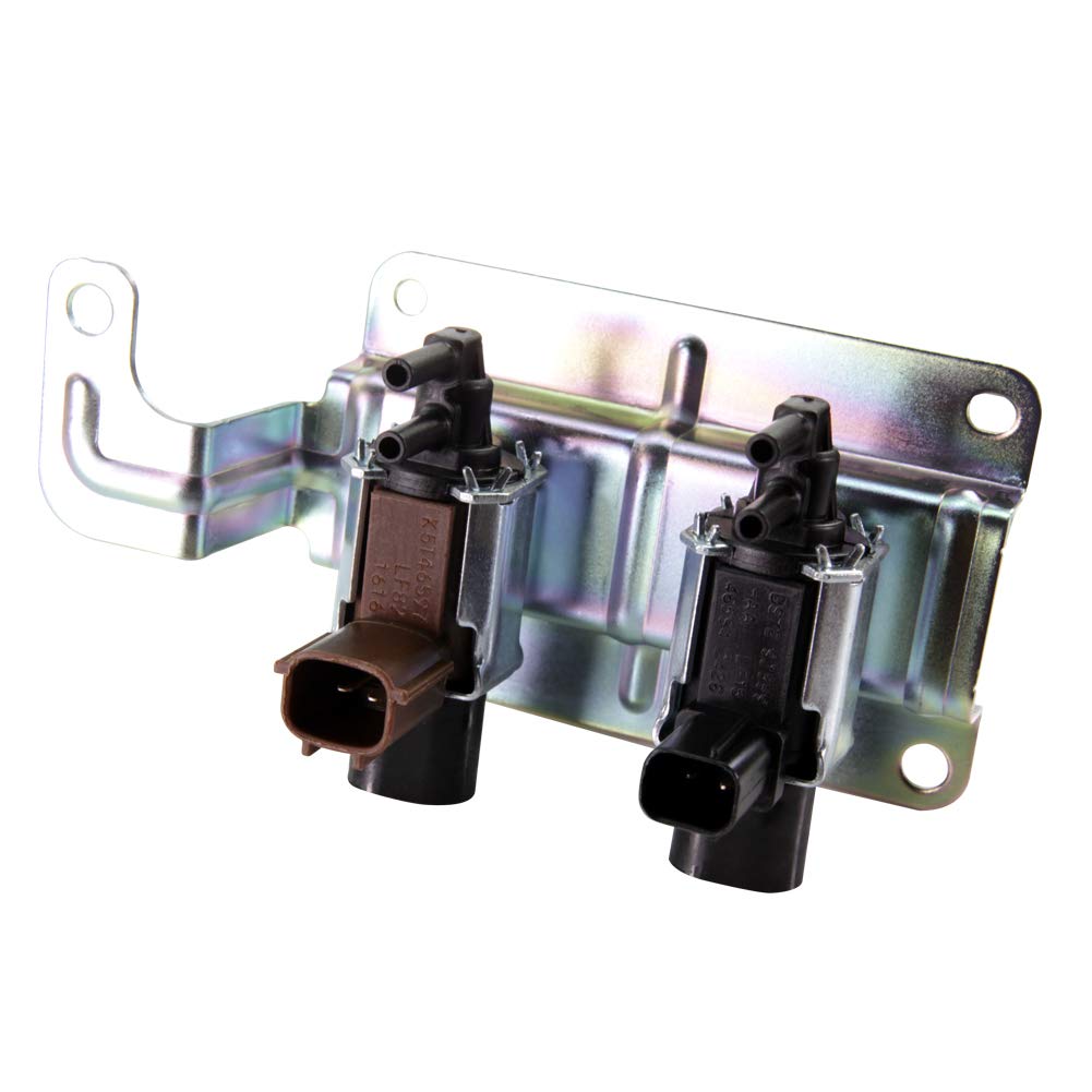 Tamkken 4M5G-9A500 K5T81777 K5T46597 Vapor Canister Purge Solenoid Valve Intake Manifold Vacuum Runner Solenoid Valve Compatible