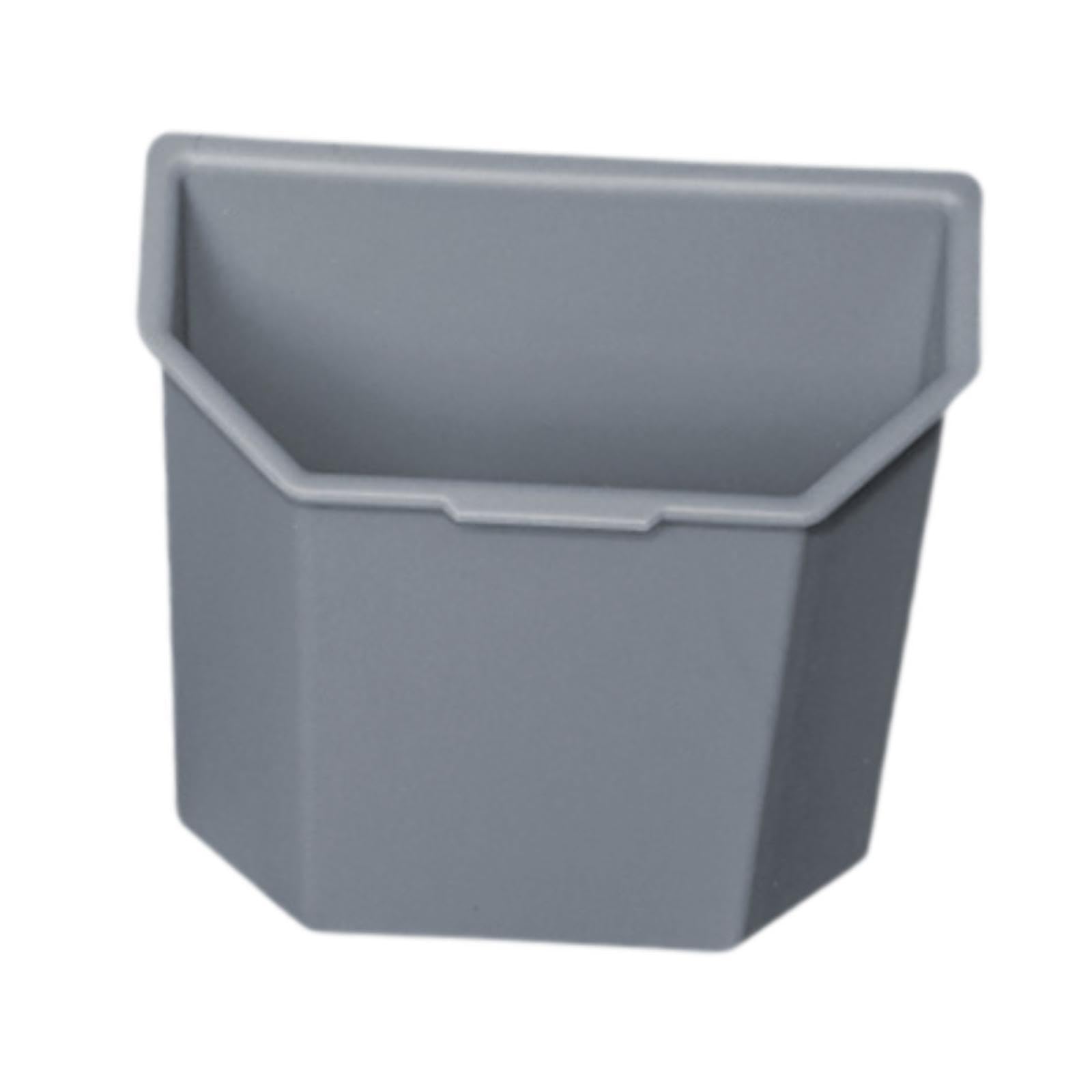 TRENDYNEST Rear Center Console Organizer Easy to Use Replacement Sturdy Car Garbage Can Gray