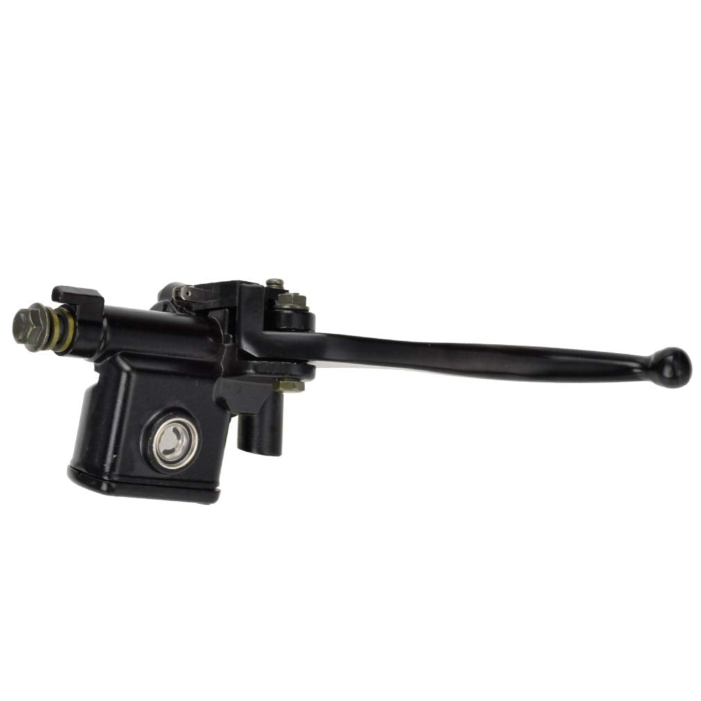 HIAORS Front Right Brake Master Cylinder Lever Pump with 8mm Mirror Hole for GY6 50cc 125cc 150cc 250cc Peace Wolf Islander Tomo