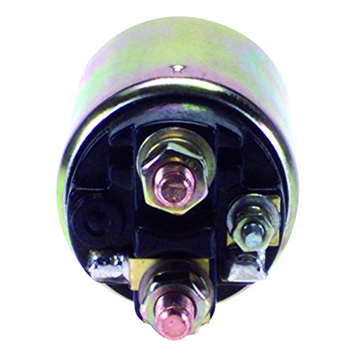 New 12V Starter Solenoid Compatible With 1997 1998 1999 2000 Mercruiser 3.0-8.2L Clark Compatible With Volvo Penta 3-Terminal 80