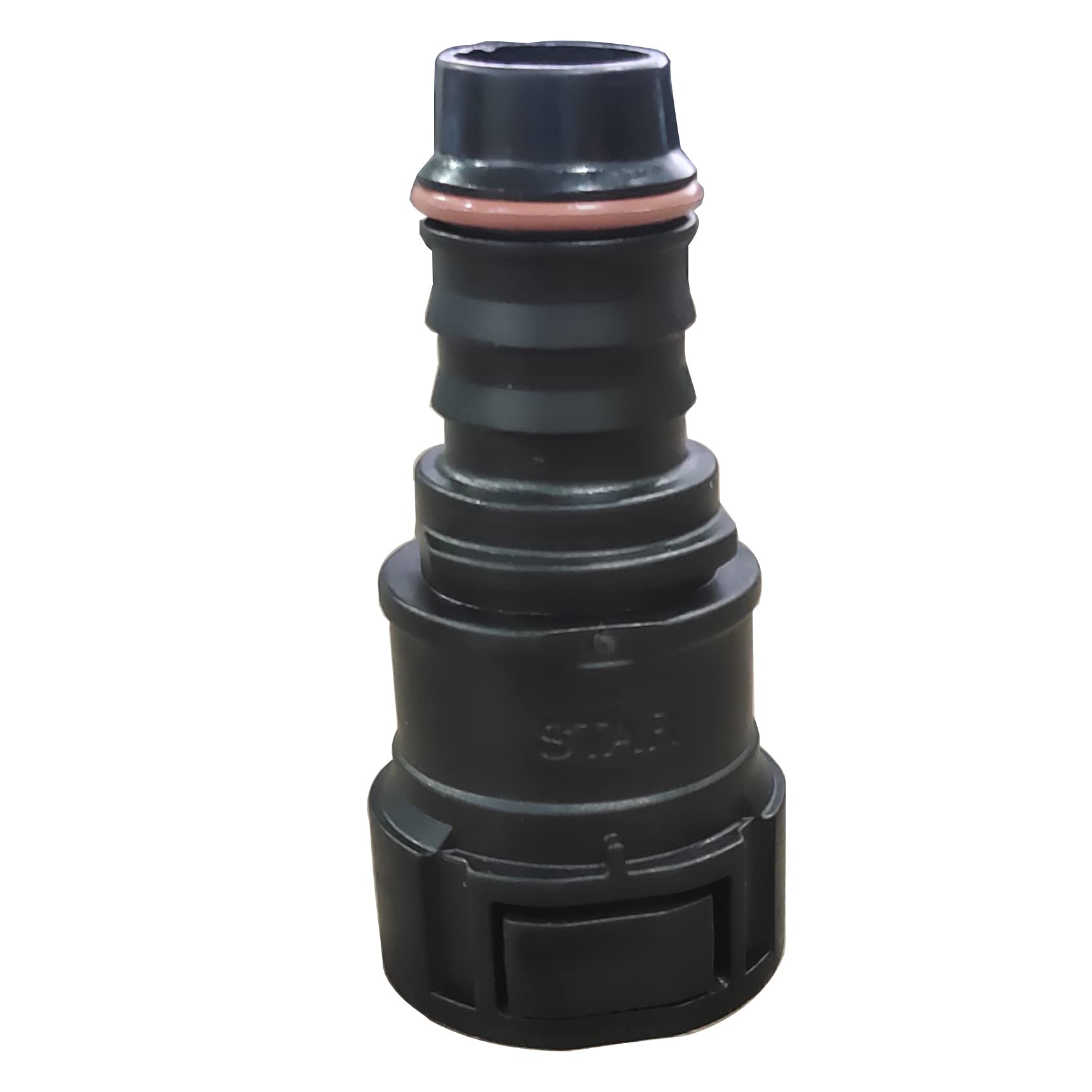 Fuel Line Quick Connector 5/8 Bundy Female To Barb Straight Quick Dis-Connect For 5/8 Steel To 9/16 Nylon Tubing