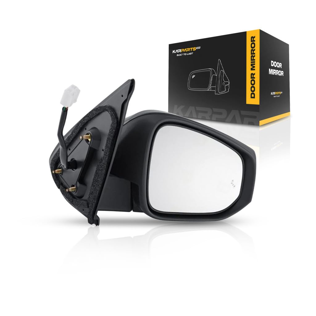 For Toyota Tacoma 2016-2022 Door Mirror Passenger Side | Power | w/Blind Spot Detection/Heated/Turn Signal | Paint To Match | Re