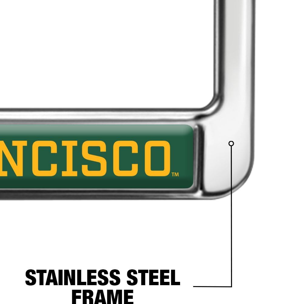 GRAPHICS & MORE Metal License Plate Frame - University of San Francisco Alumni, Standard Size, San Francisco Dons Color