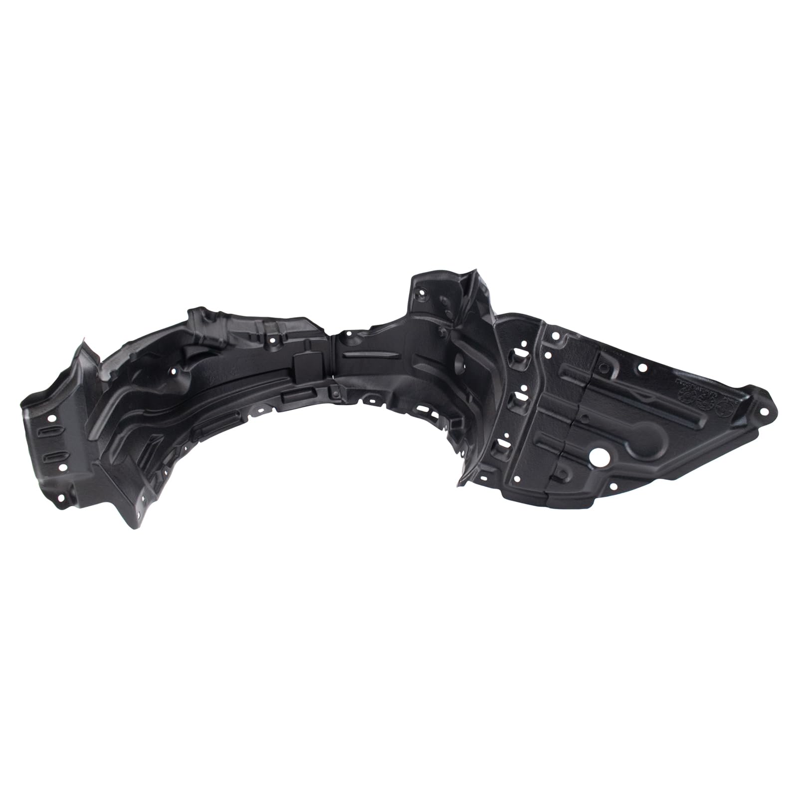 Trq Inner Fender Liner Set Compatible With 2019-2022 Toyota Prius To1248236 To1249236