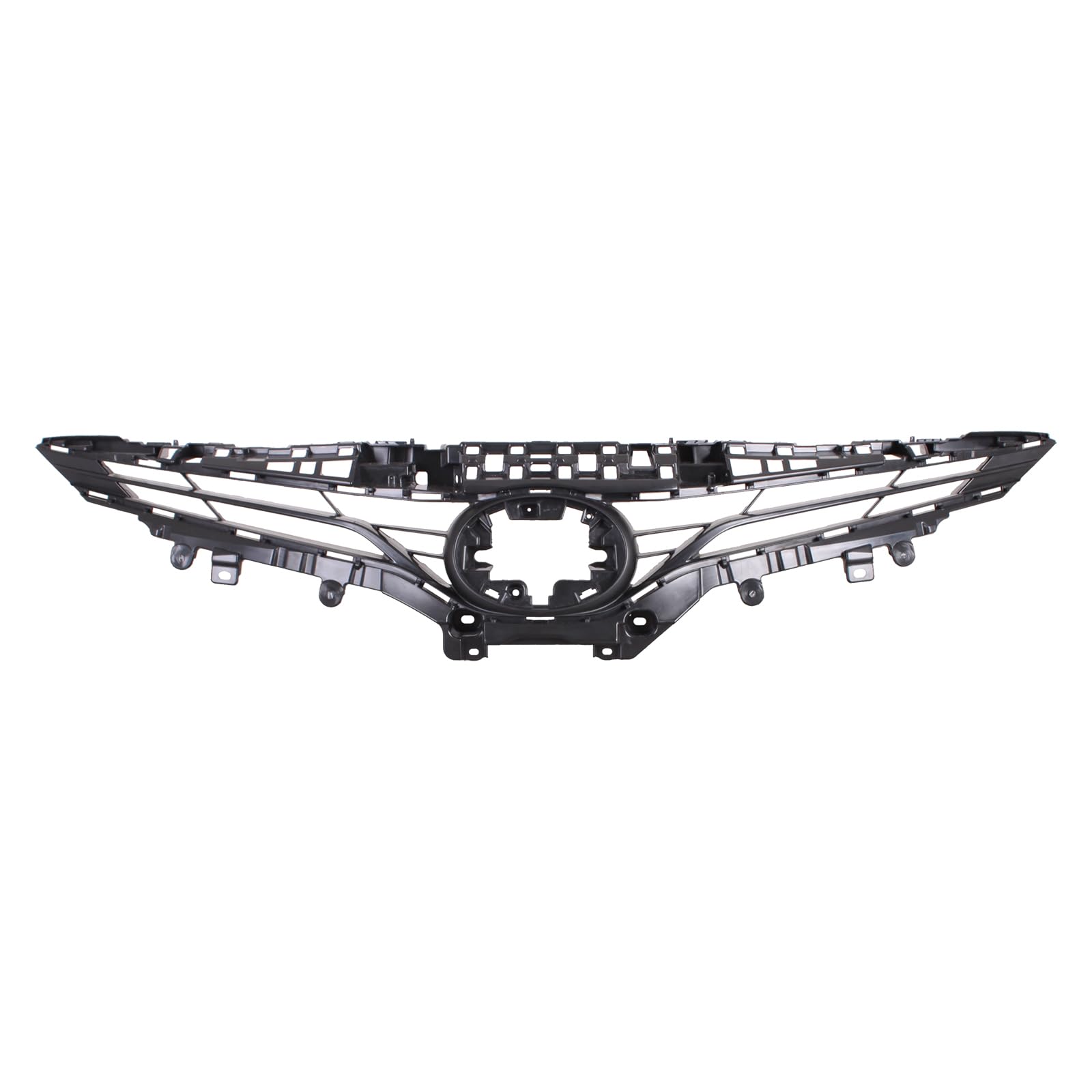 Torcia TYG Front Grille for 2021-2024 Toyota Camry, OE Style Replacement, Black, Model TO1200466
