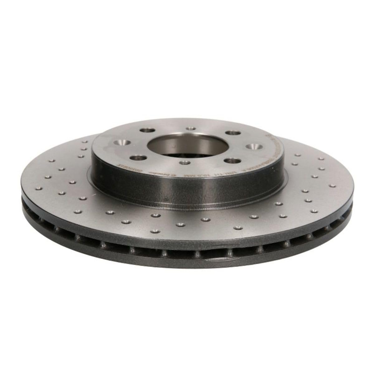 Brembo 09.5509.1X Xtra UV Coated vented drilled Front Brake Rotor EUROPESTAR/HONDA/HONDA (DONGFENG)/HONDA (GAC)/LOTUS/MG/ROVER O