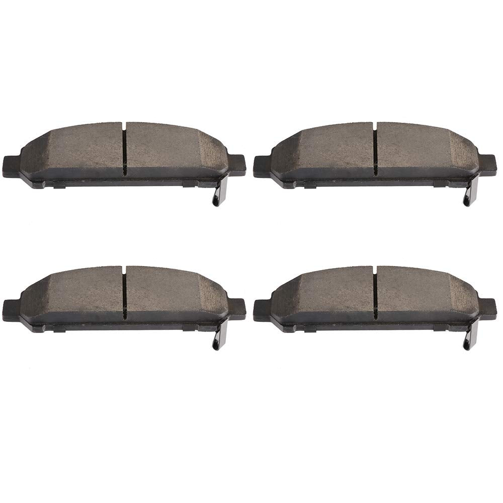 Cciyu D1401 Ceramic Front Brake Pad Set Fit For 2009-2016 For Toyota Venza