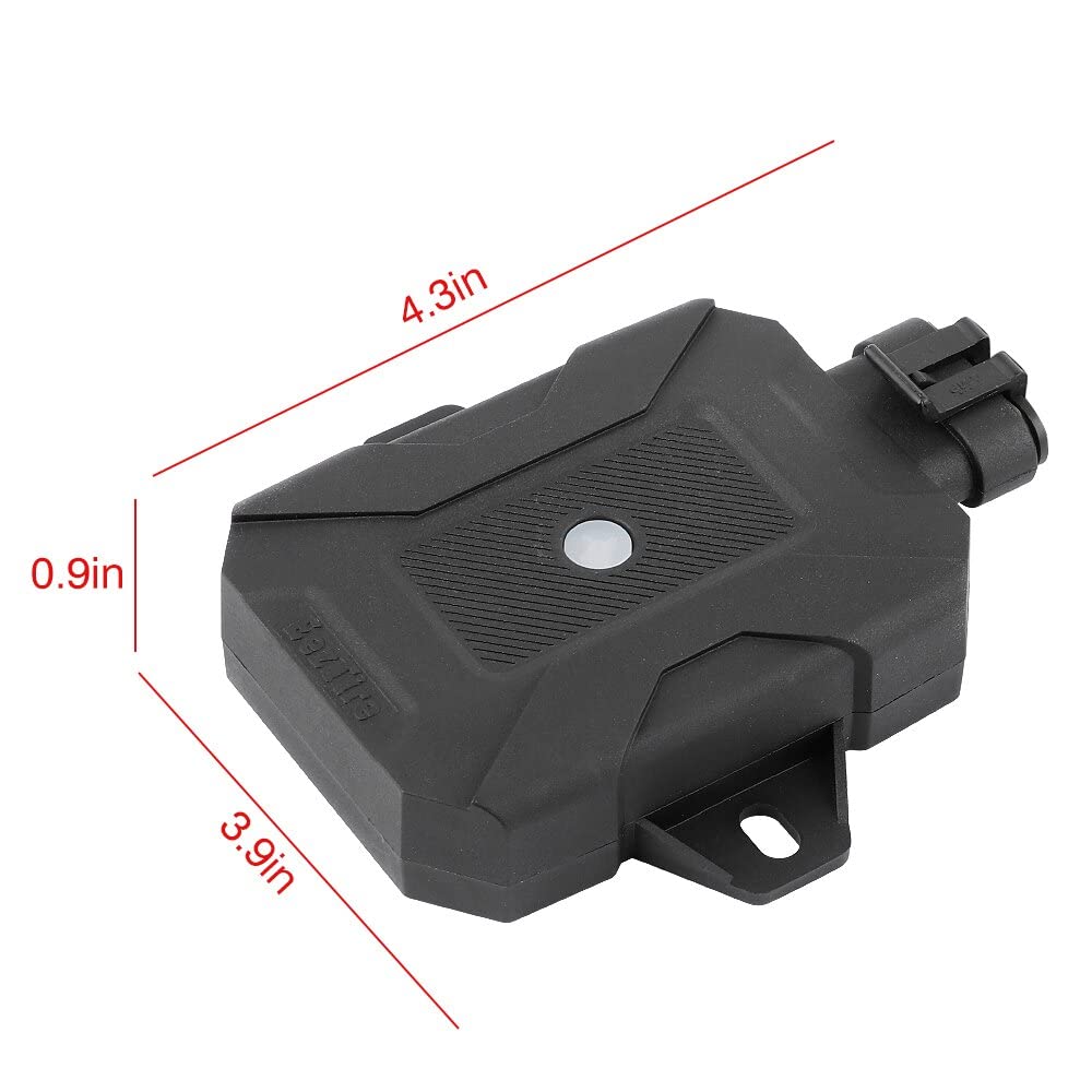 EEZ RV Products EezTire TPMS10ATCB Tire Pressure Monitoring System with 10 Anti-Theft Sensors + Booster, Color Monitor