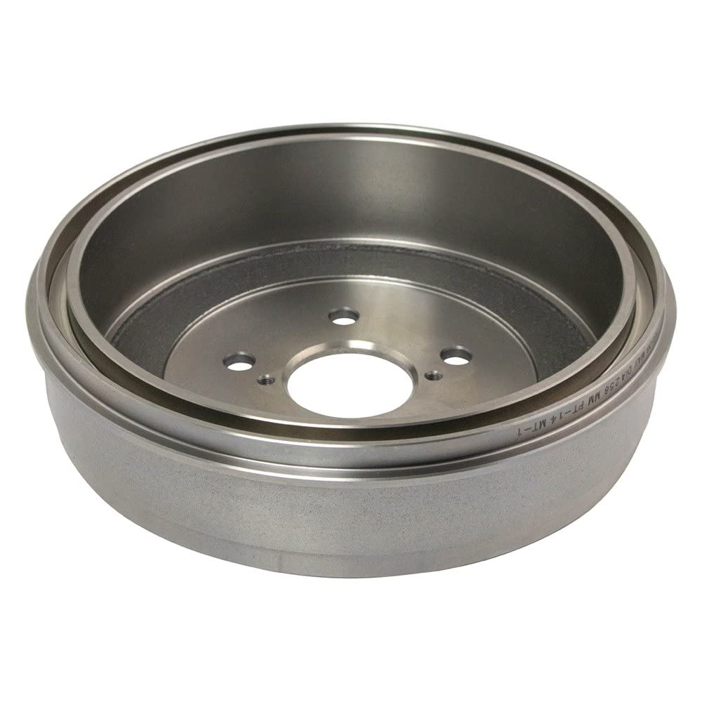 Trq Rear Brake Drum Pair Set Compatible With 2005-2015 Toyota Tacoma Models With 5 Lugs Only