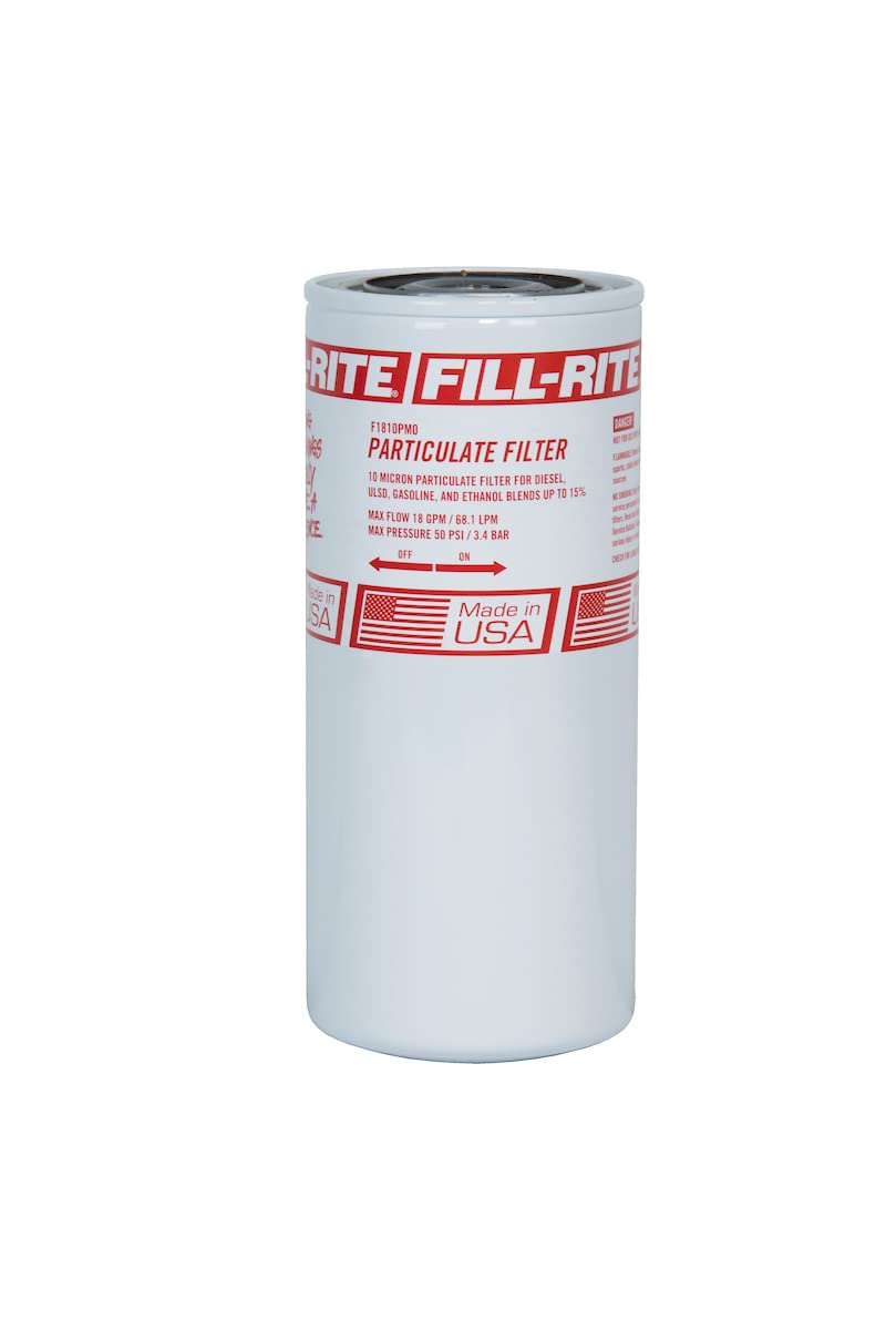 Fill-Rite F1810PM0 3/4 18 GPM (68 LPM) 10 Micron Particulate Spin-On Fuel Filter
