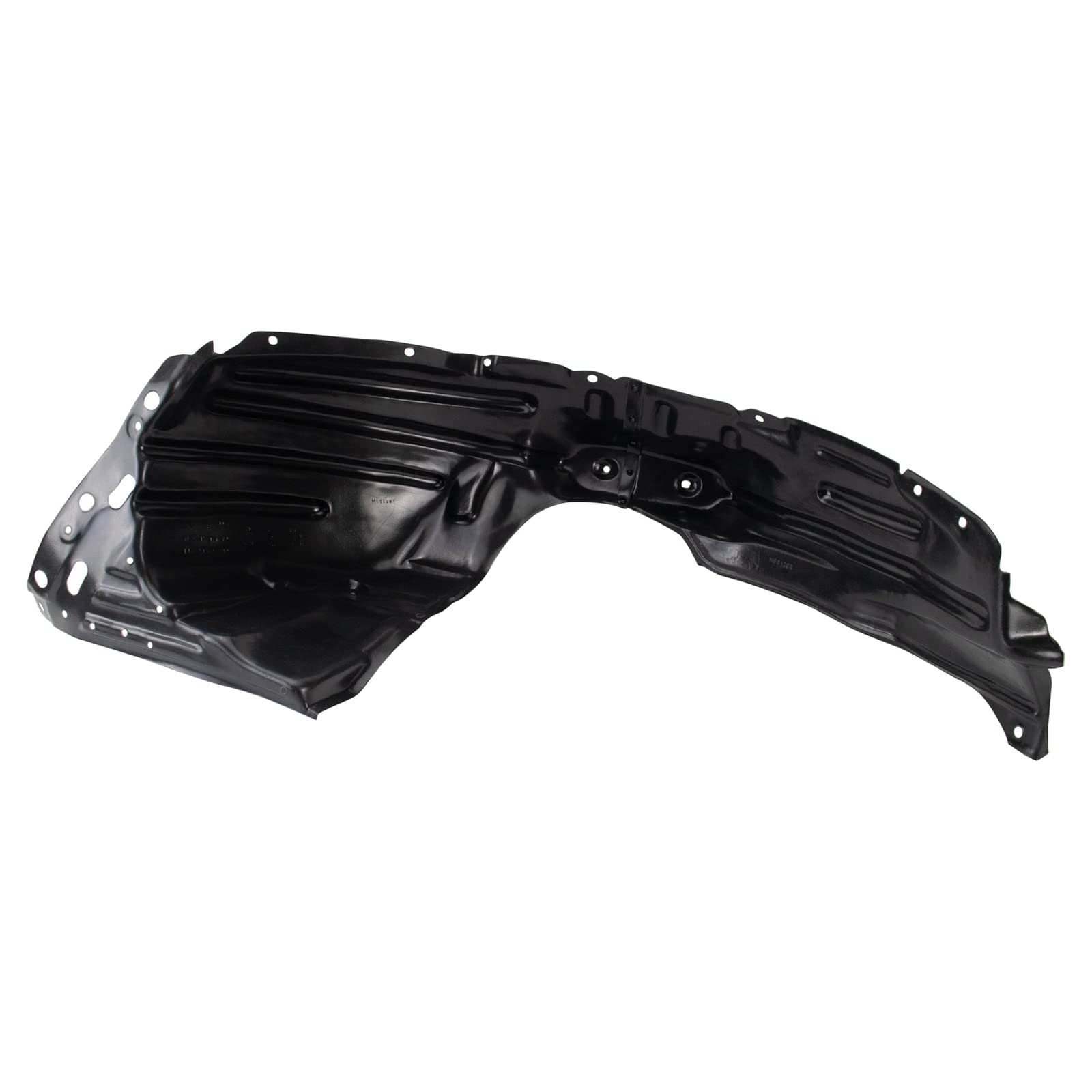Trq Inner Fender Liner Set Compatible With 2014-2020 Mitsubishi Mirage Mi1248130 Mi1249130