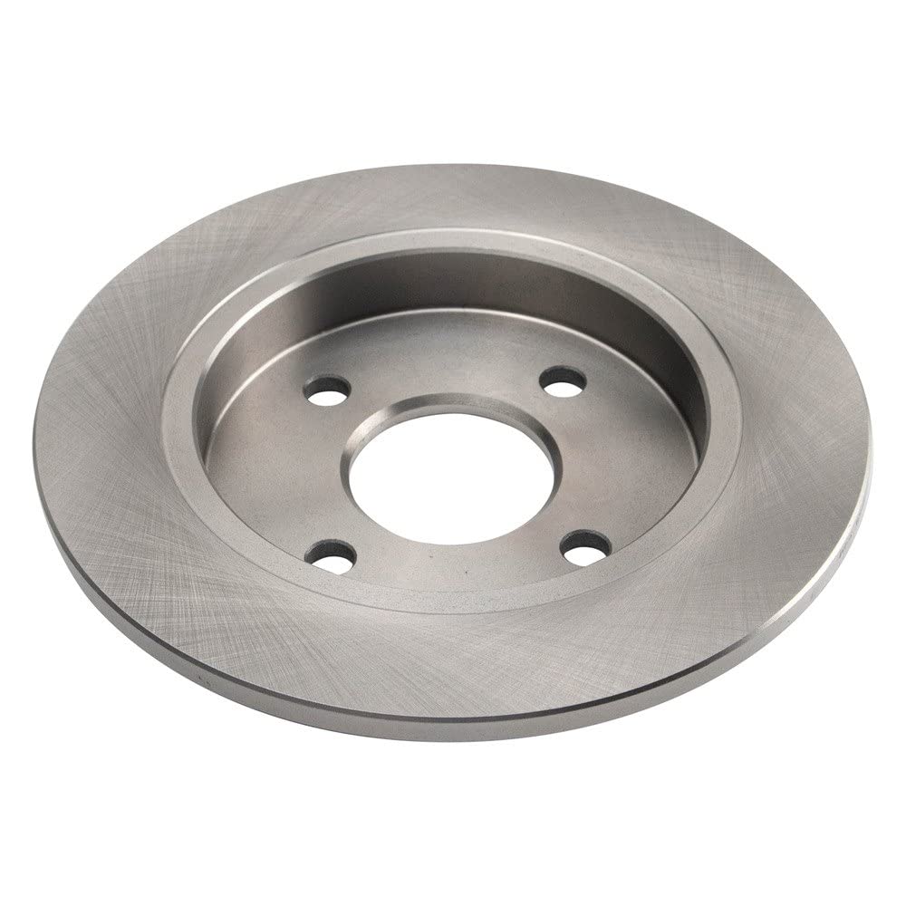 Trq Rear Brake Rotors Set Solid Compatible With 2000-2007 Ford Focus
