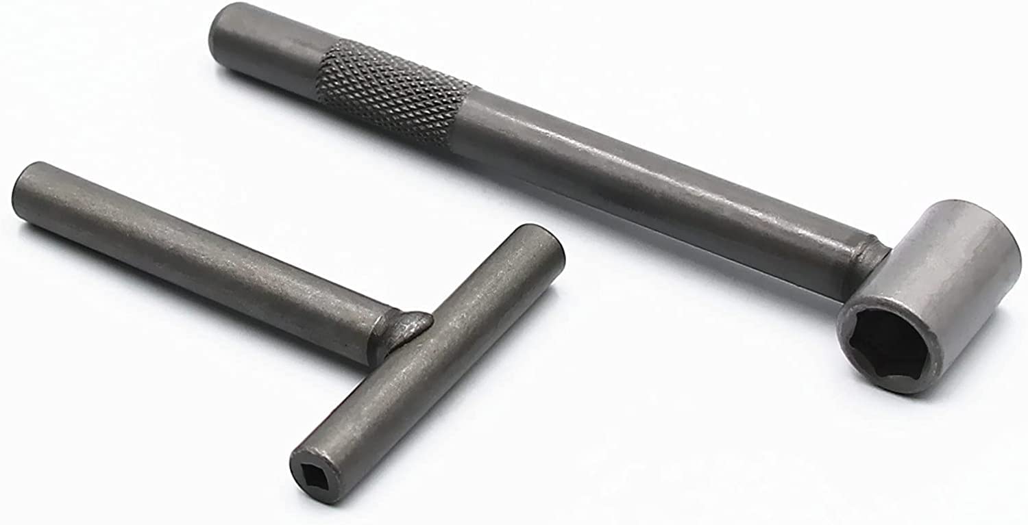 Jjlfresheners Spanner Tool Valve Screw Repair Wrench, Adjusting Square Hexagonal Hole Tool Motorcycle Scooter Valve Tappet Engine Adjustable Wrenches