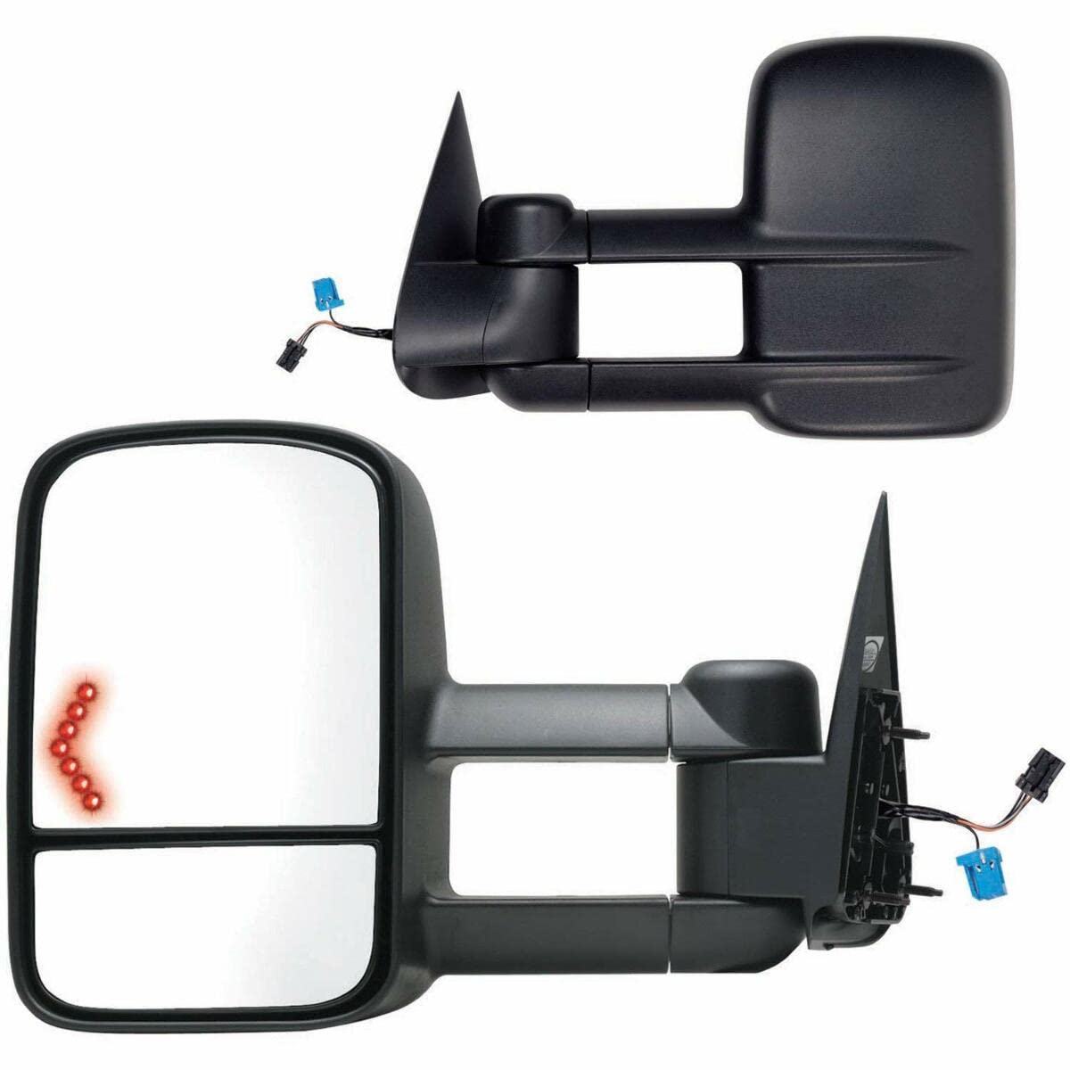 K Source OEM Replacment Towing Mirror Pair (62075-76G)