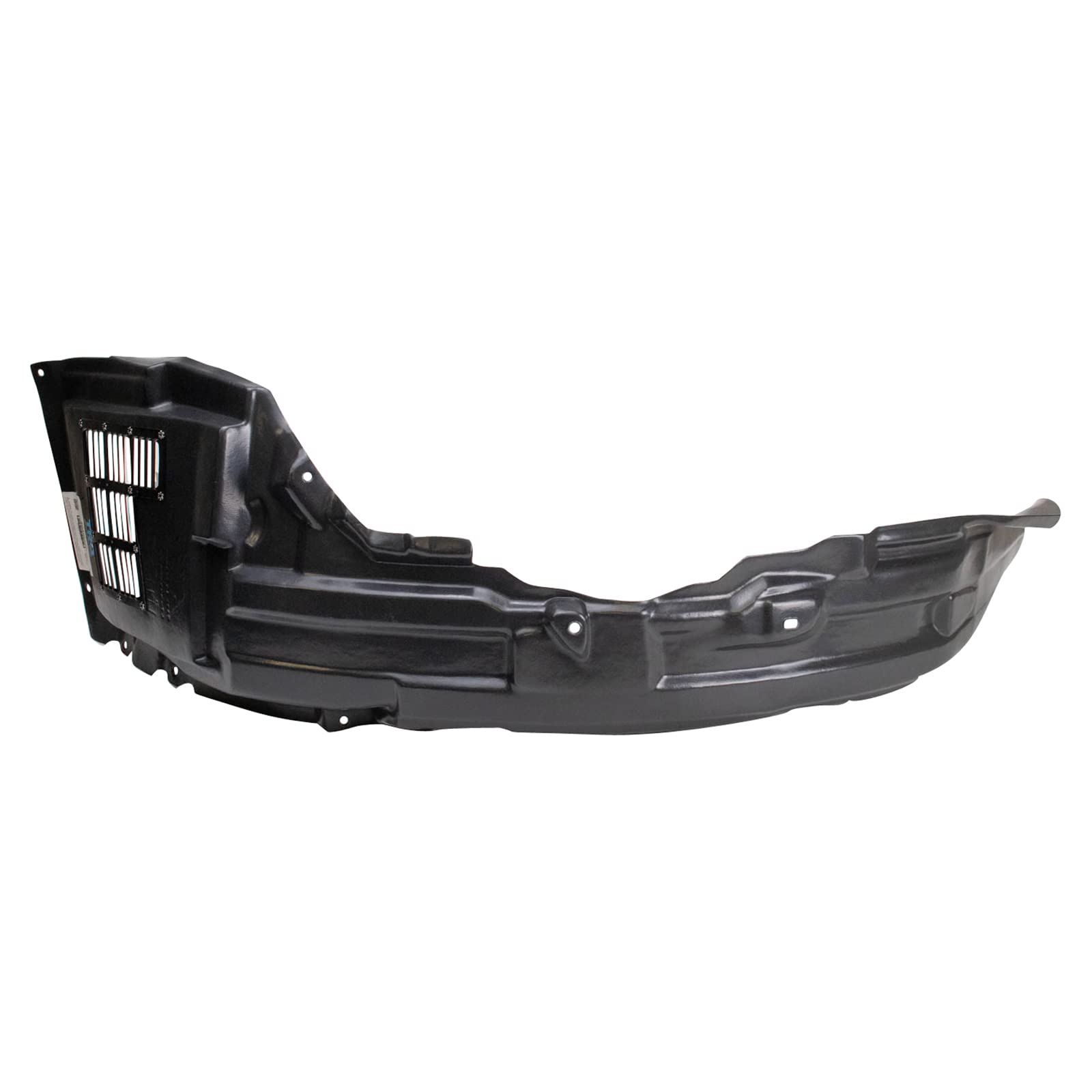 Trq Inner Fender Liner Set Compatible With 2009-2017 Mitsubishi Lancer Mi1248125 Mi1249125