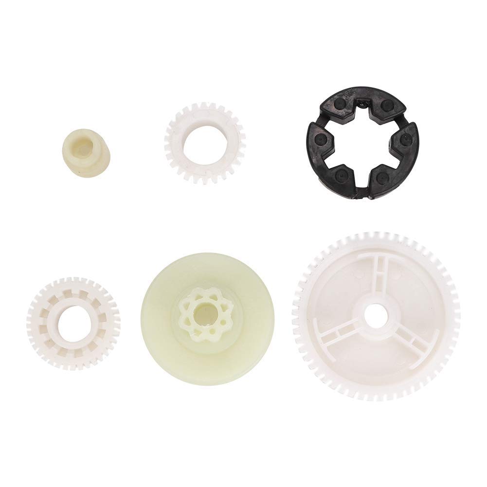 Aramox Power Window Motor Gears, 6Pcs Door Window Lift Motor Gears For Cars, Window Glass Lifting Regulator, Compatible With 3, 3 Sport, 5, Cx-7, Cx-9, Rx-8