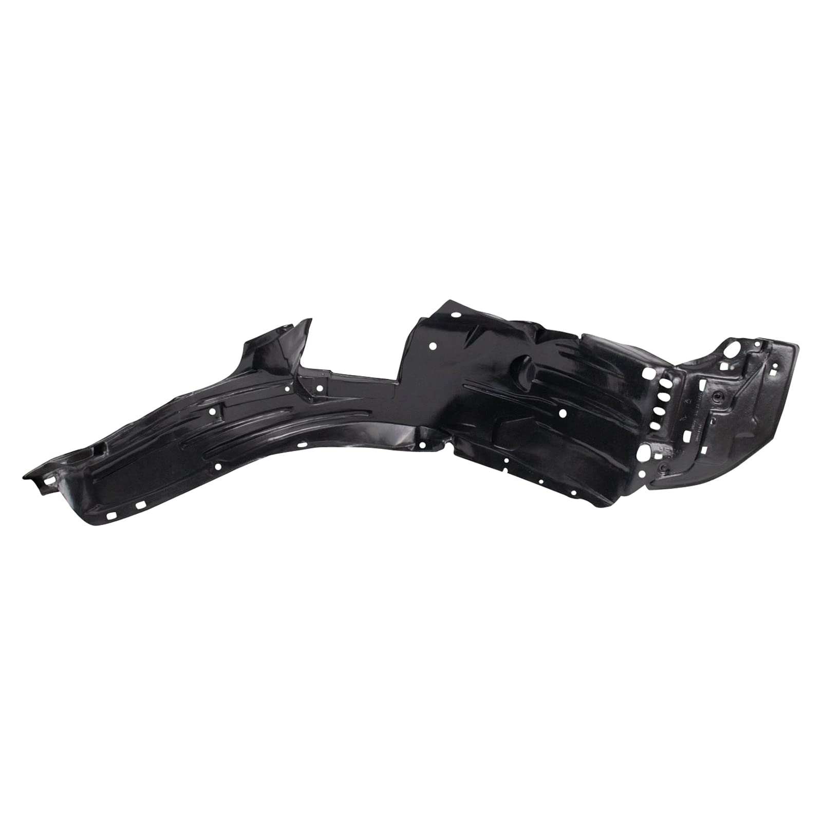 Trq Front Inner Fender Liner Set Compatible With 2009-2013 Honda Fit Ho1248132 Ho1249132