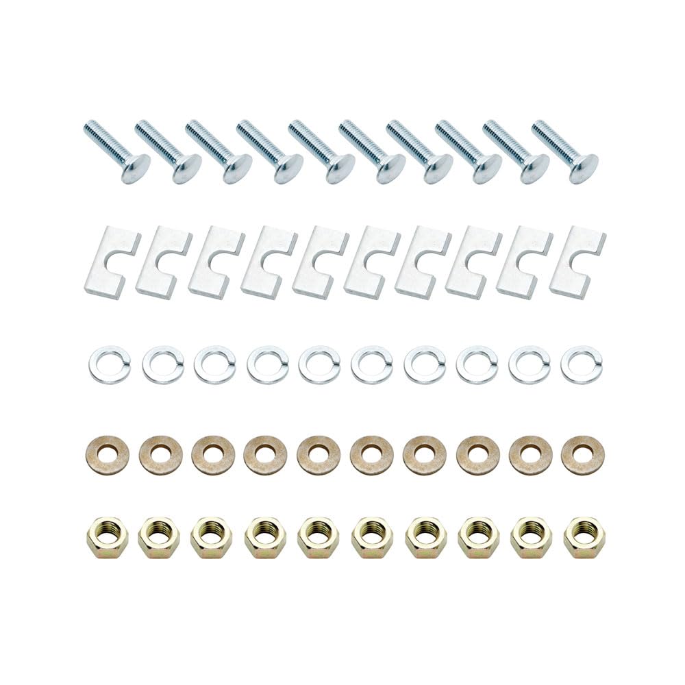 Reese 58430 Installation Hardware Bolt Kit for Fifth Wheel Mounting Brackets and Universal Rails (10 - Bolt Design), Replacement