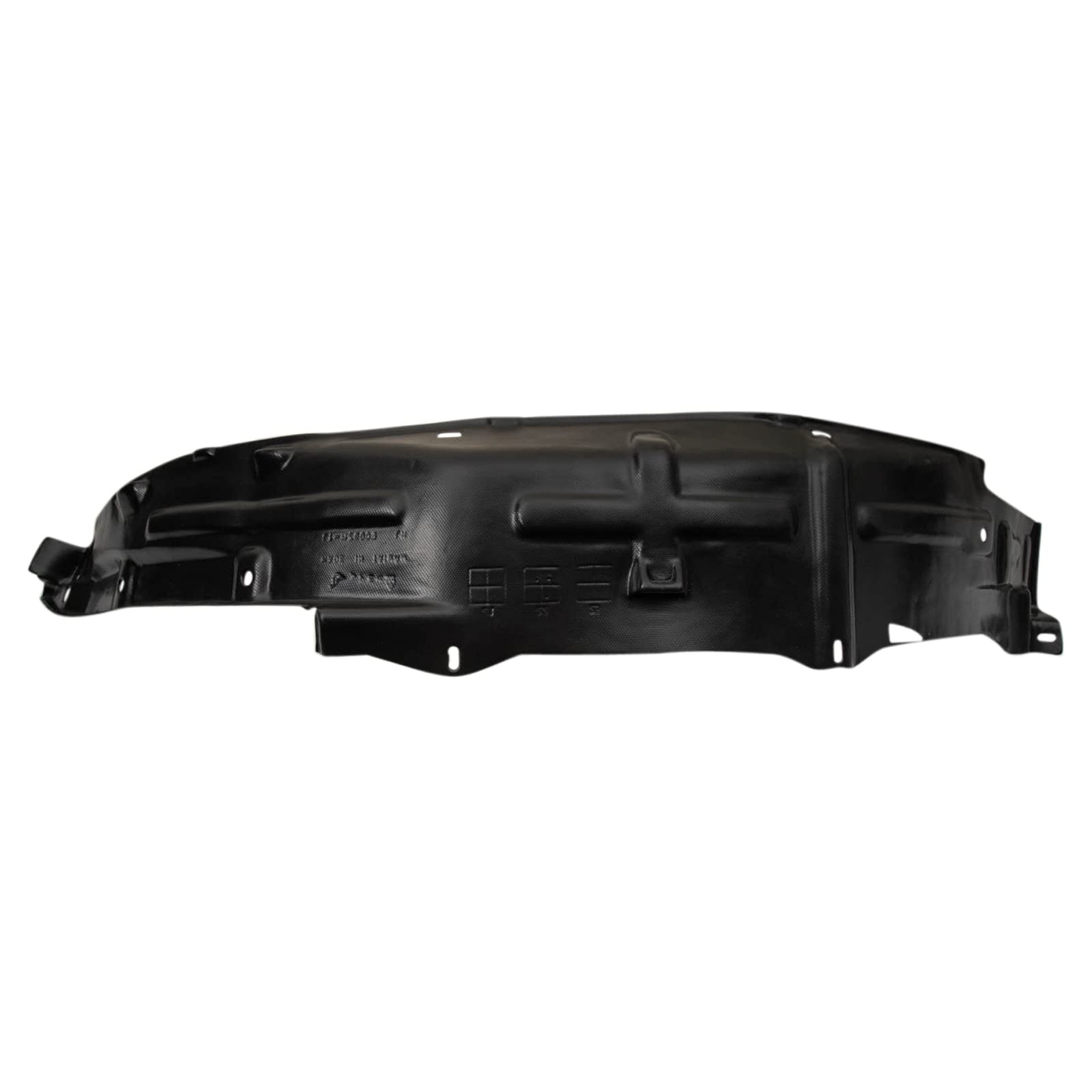 Trq Inner Fender Liner Set Compatible With 1987-1993 Mazda B2200 Ma1248116 Ma1249116